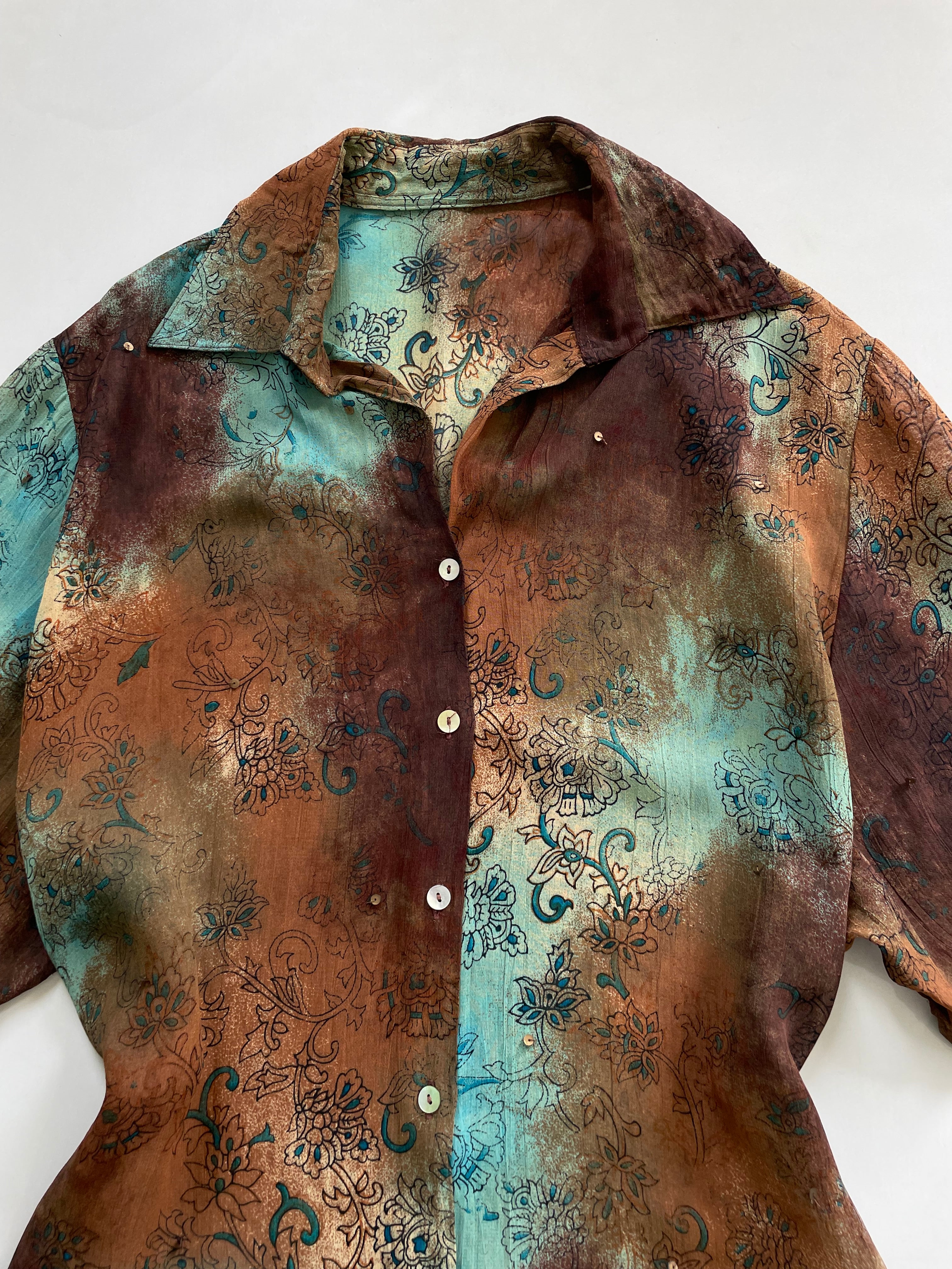 Vintage Sheer Shirt-Bust 50 - Image 3