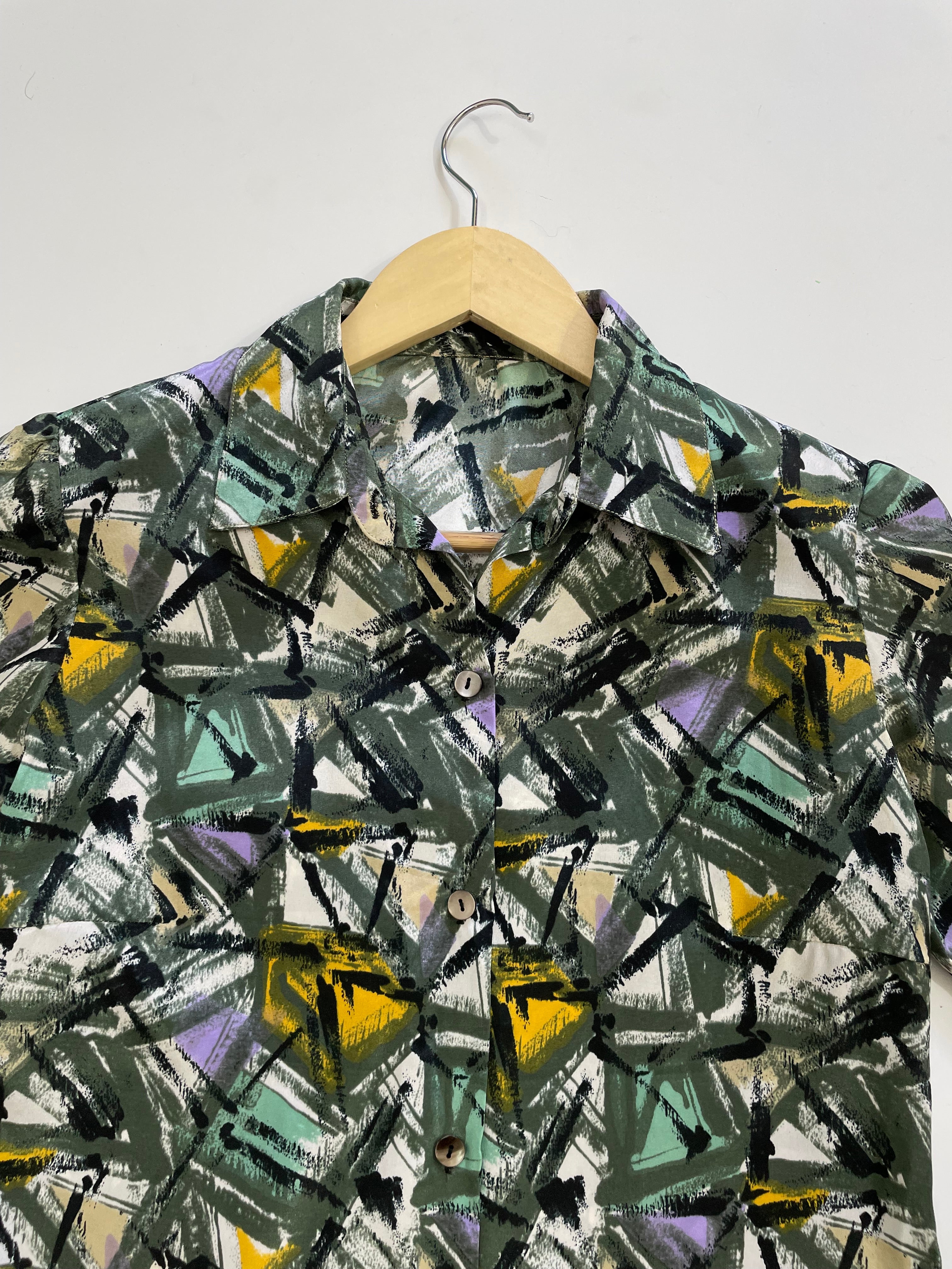 Abstract Print Shirt-Bust 34 - Image 2