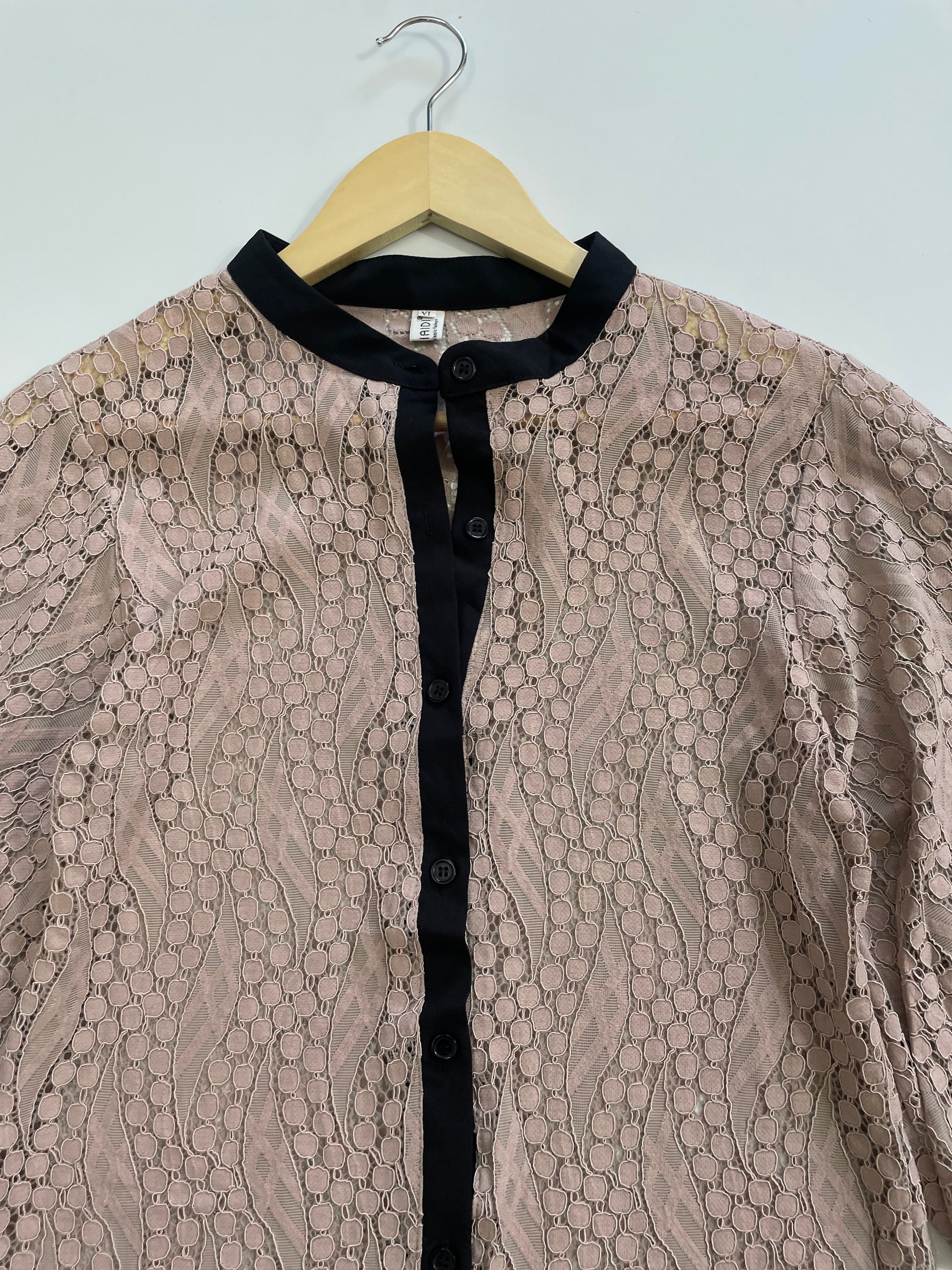 Jinleiaidi Semi Sheer Shirt-Bust 34 - Image 3