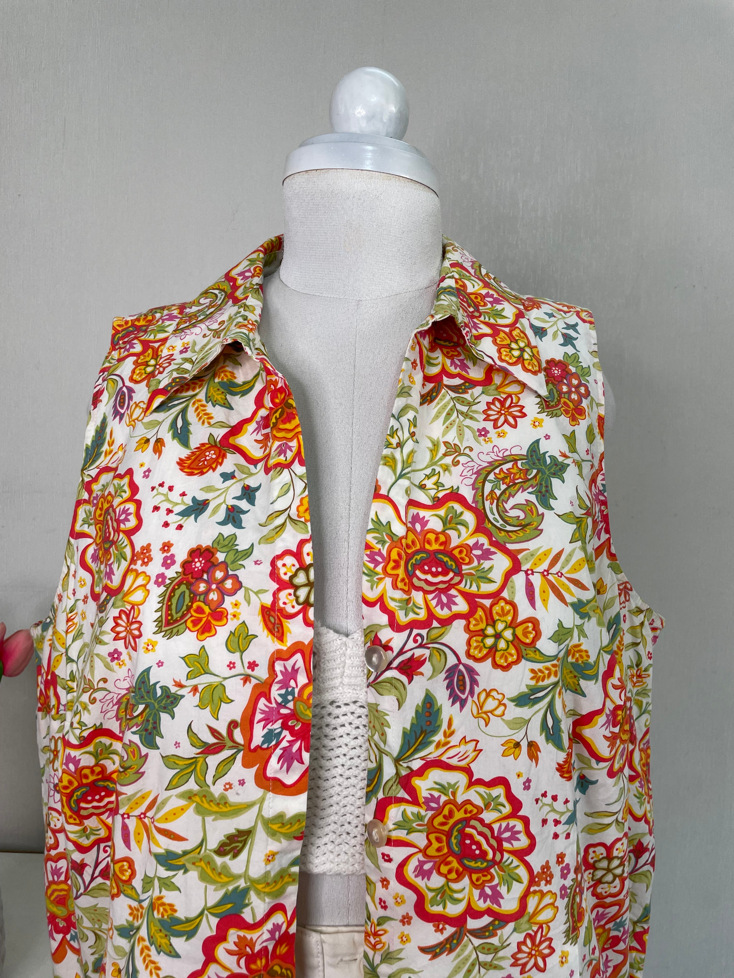 Coldwater Creek Cotton Shirt-Bust 42 - Image 2
