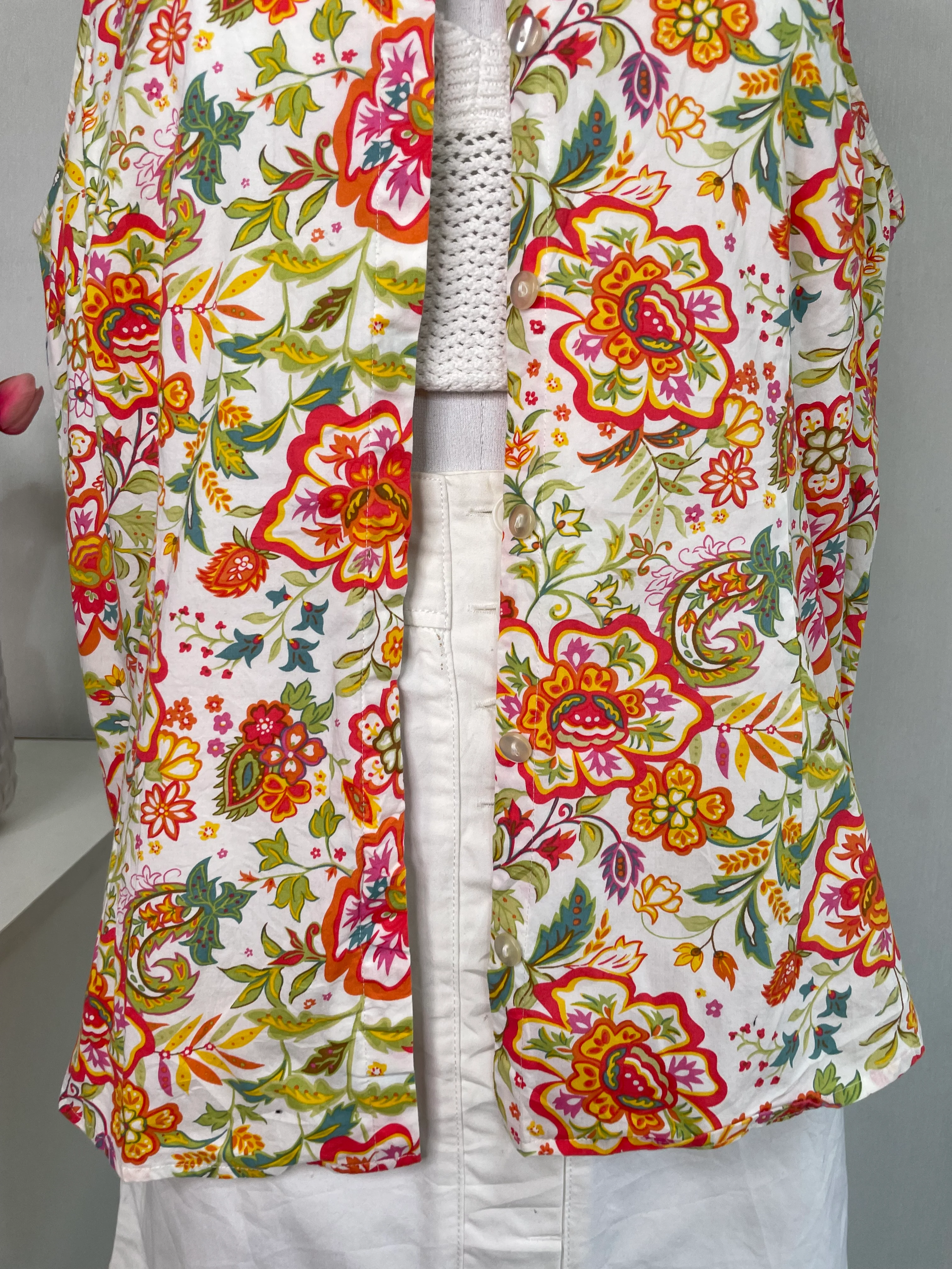 Coldwater Creek Cotton Shirt-Bust 42 - Image 3