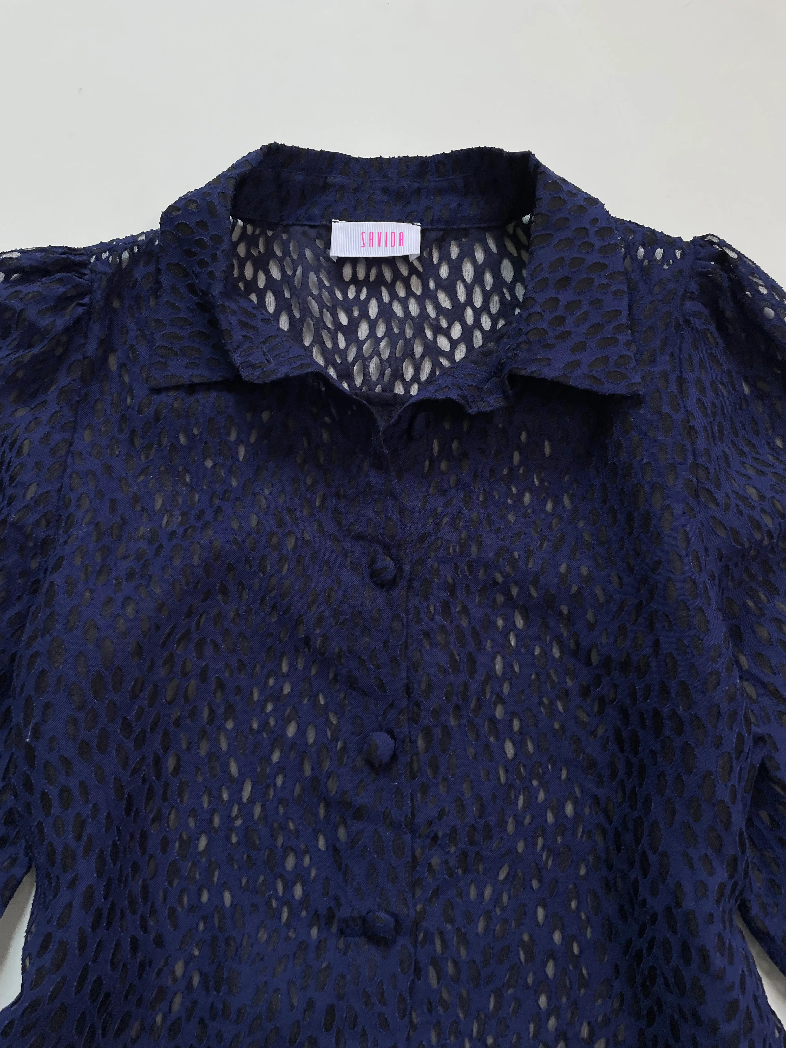 Savida Sheer Shirt-Bust 40 - Image 2