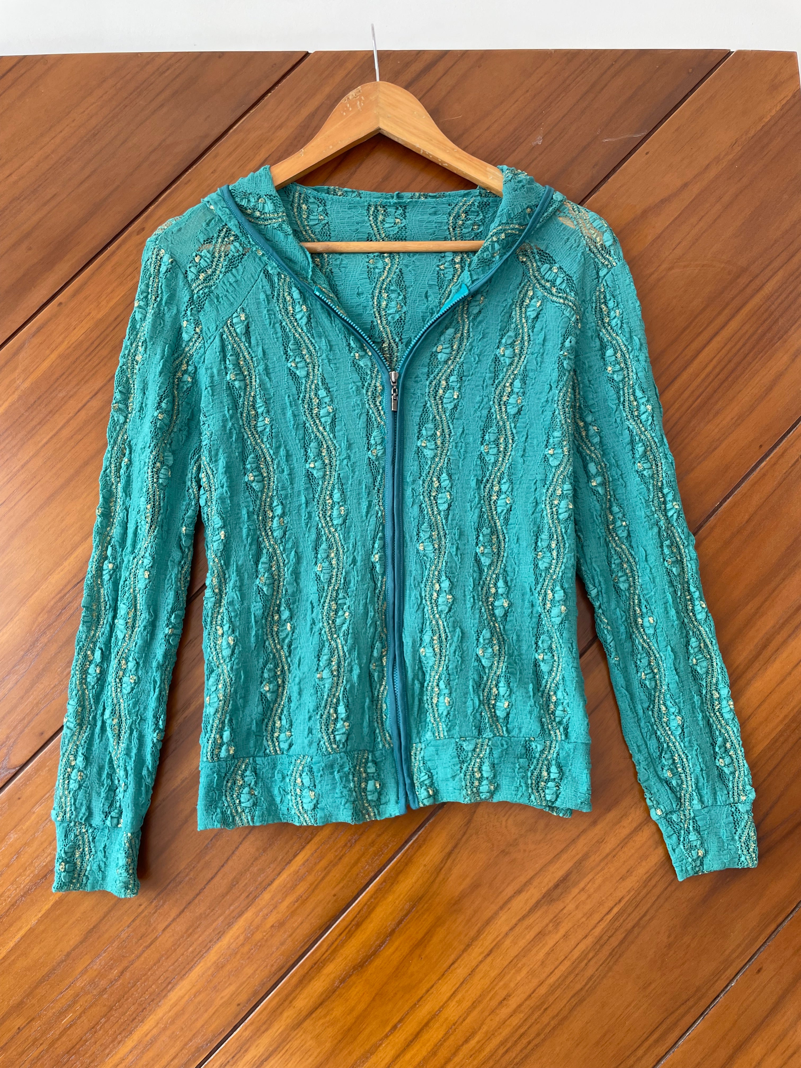 Vintage Zipper Shirt-Bust 38