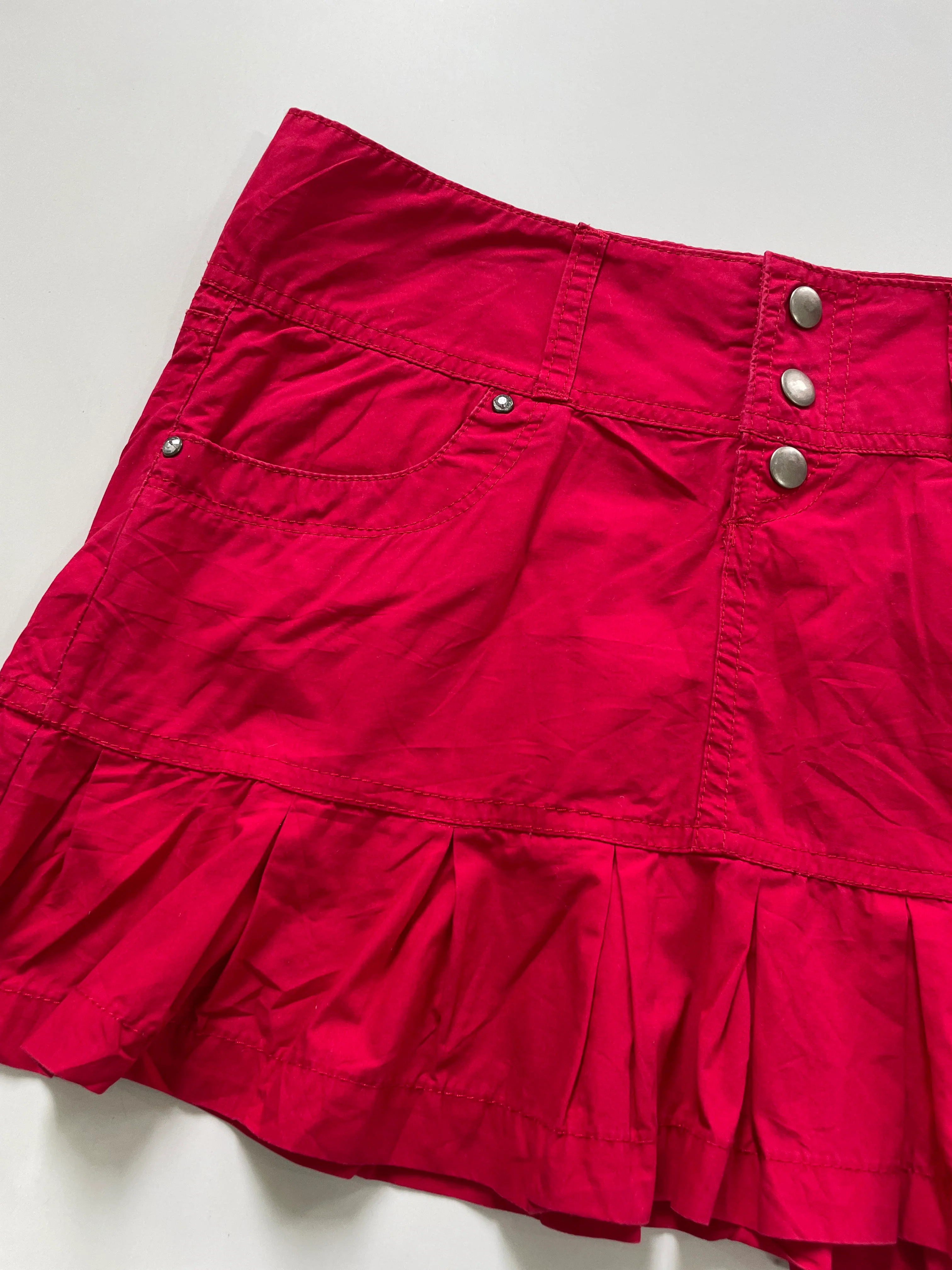 Madonna Cotton Mini Skirt-Waist 30 - Image 2