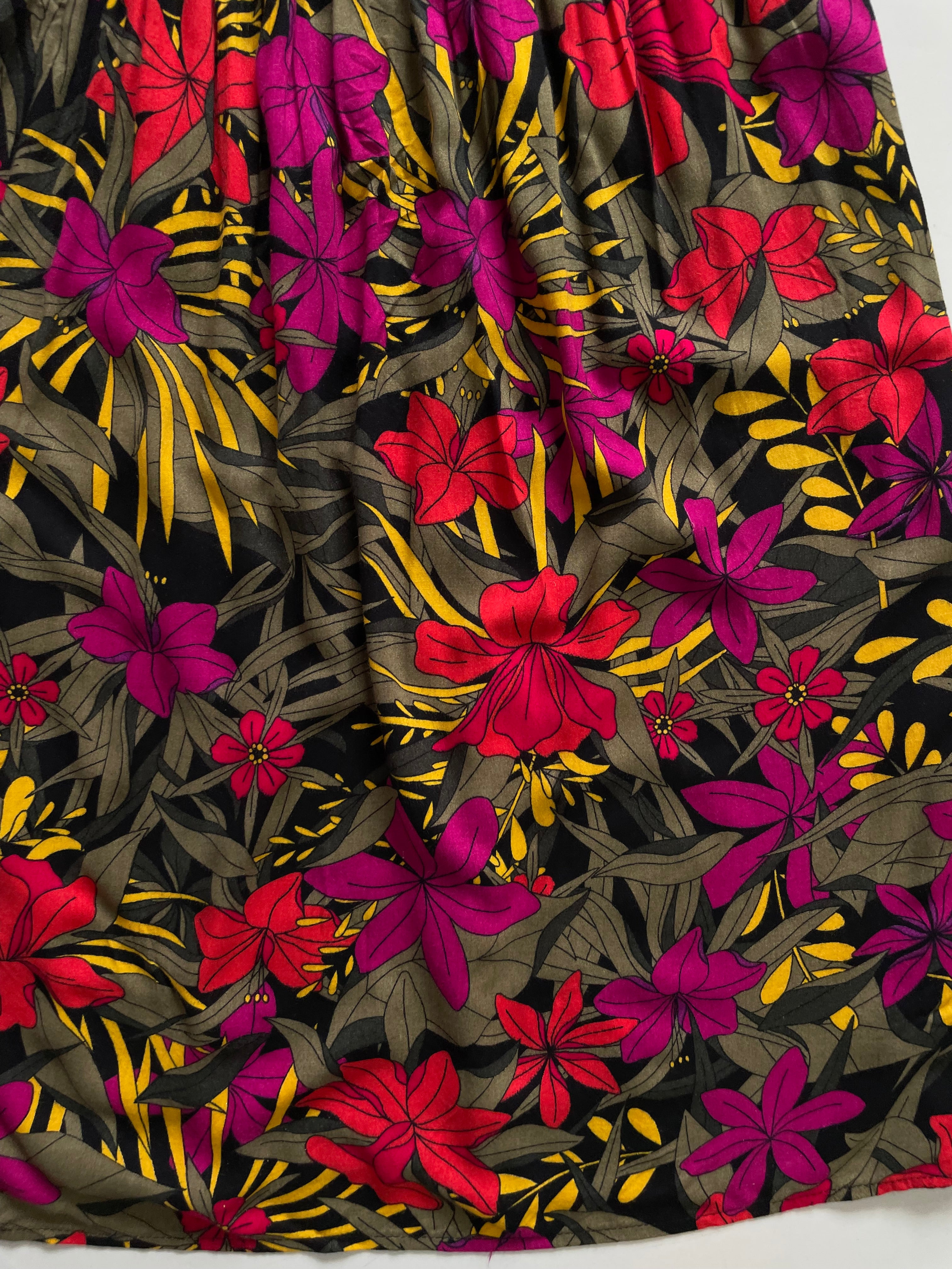 GEORGE FLORAL MOCKED SKIRT - WAIST 30 to 34 - Image 3
