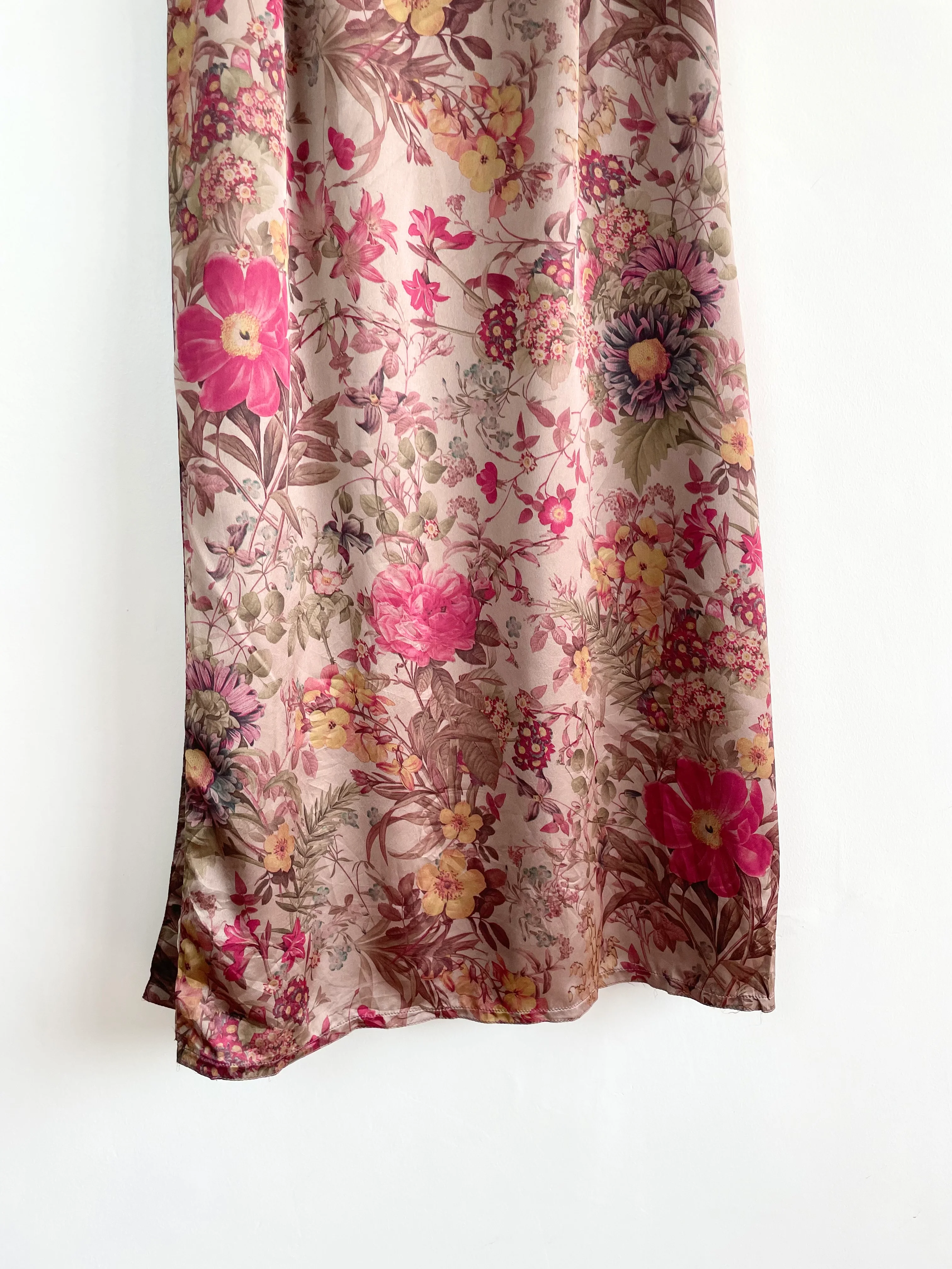Satin Flowerbed Skirt-Waist 26 - Image 3