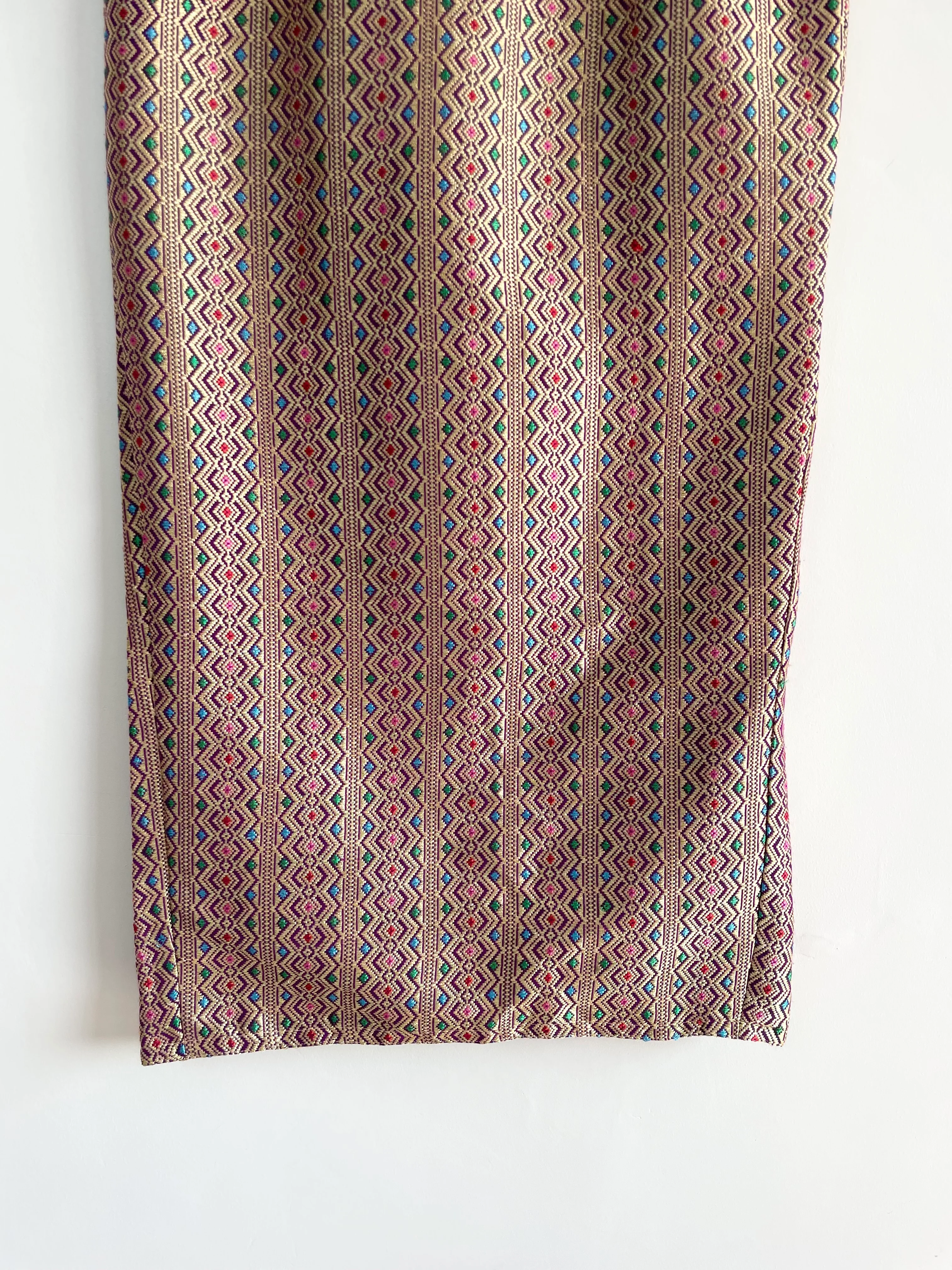 Satin Jacquard Skirt-Waist 28 - Image 3