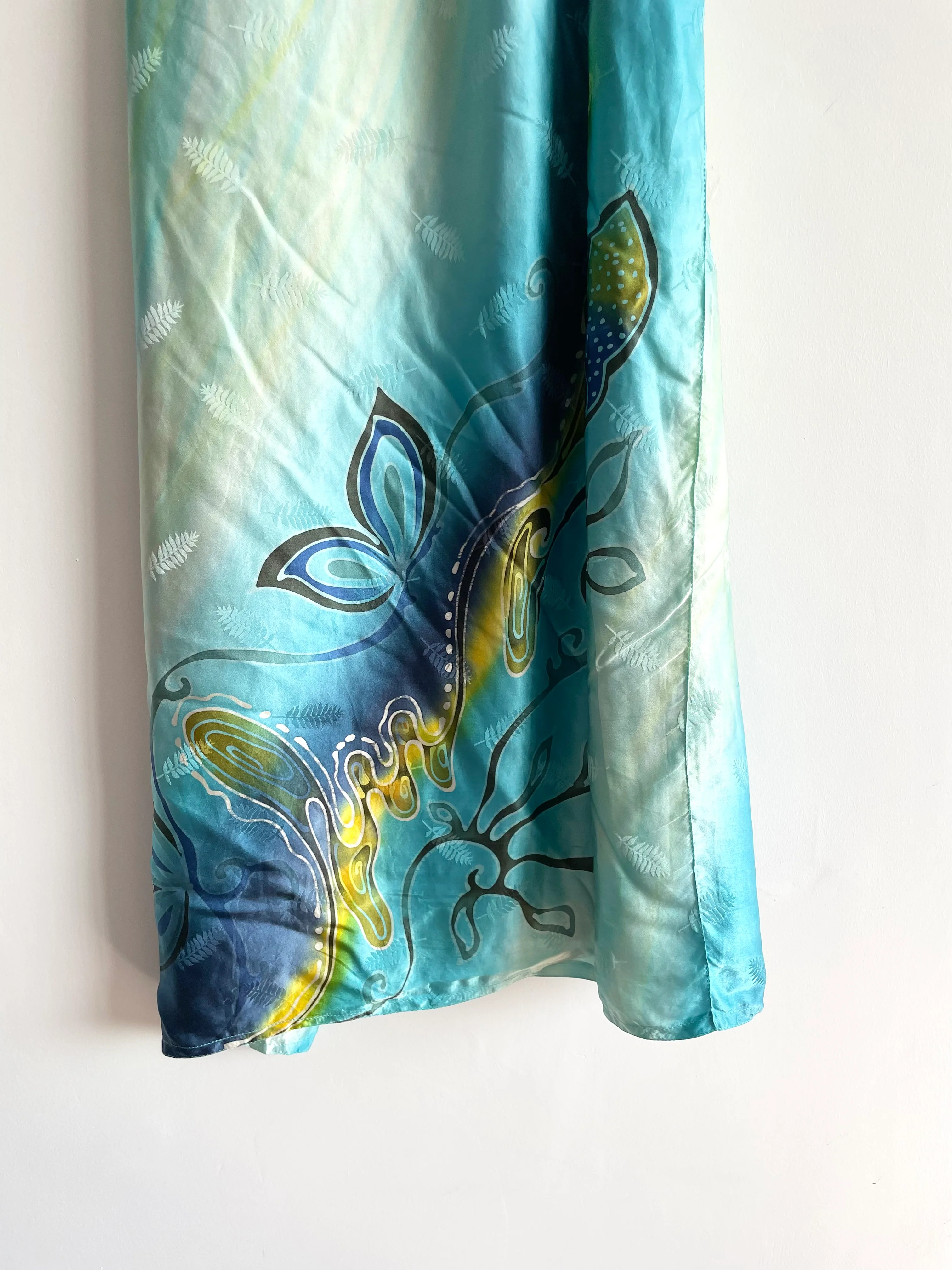 Sky Satin Skirt-Waist 32 to 34 - Image 2