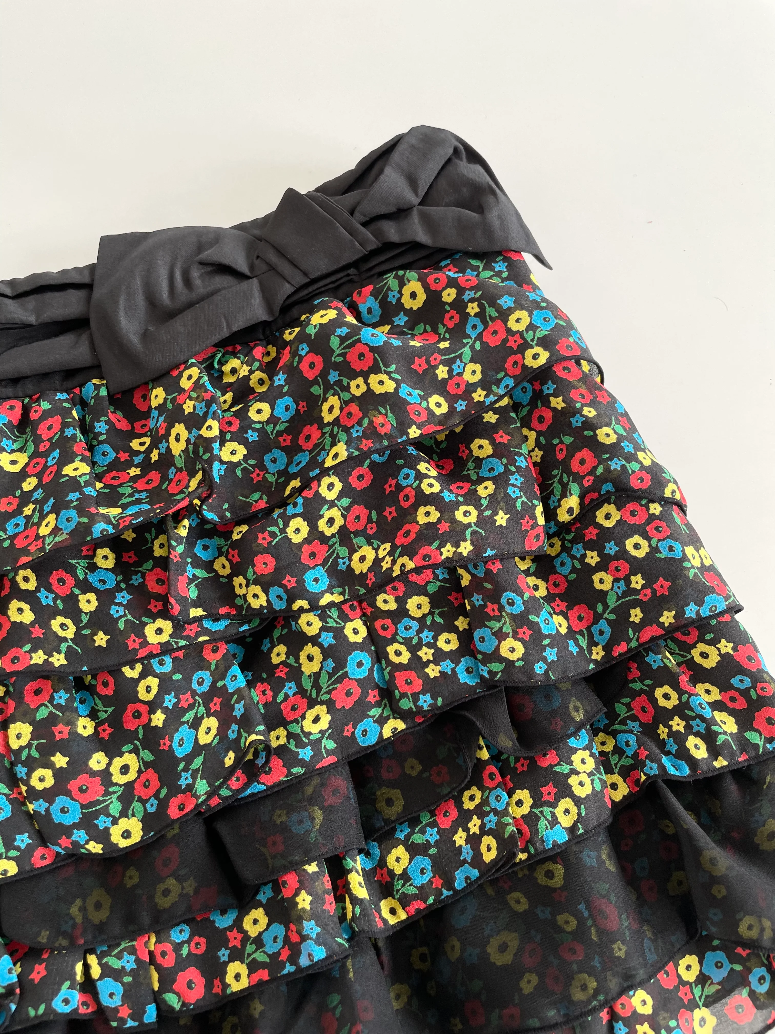 Banila B Vintage Ruffle Skirt-Waist 30 - Image 2