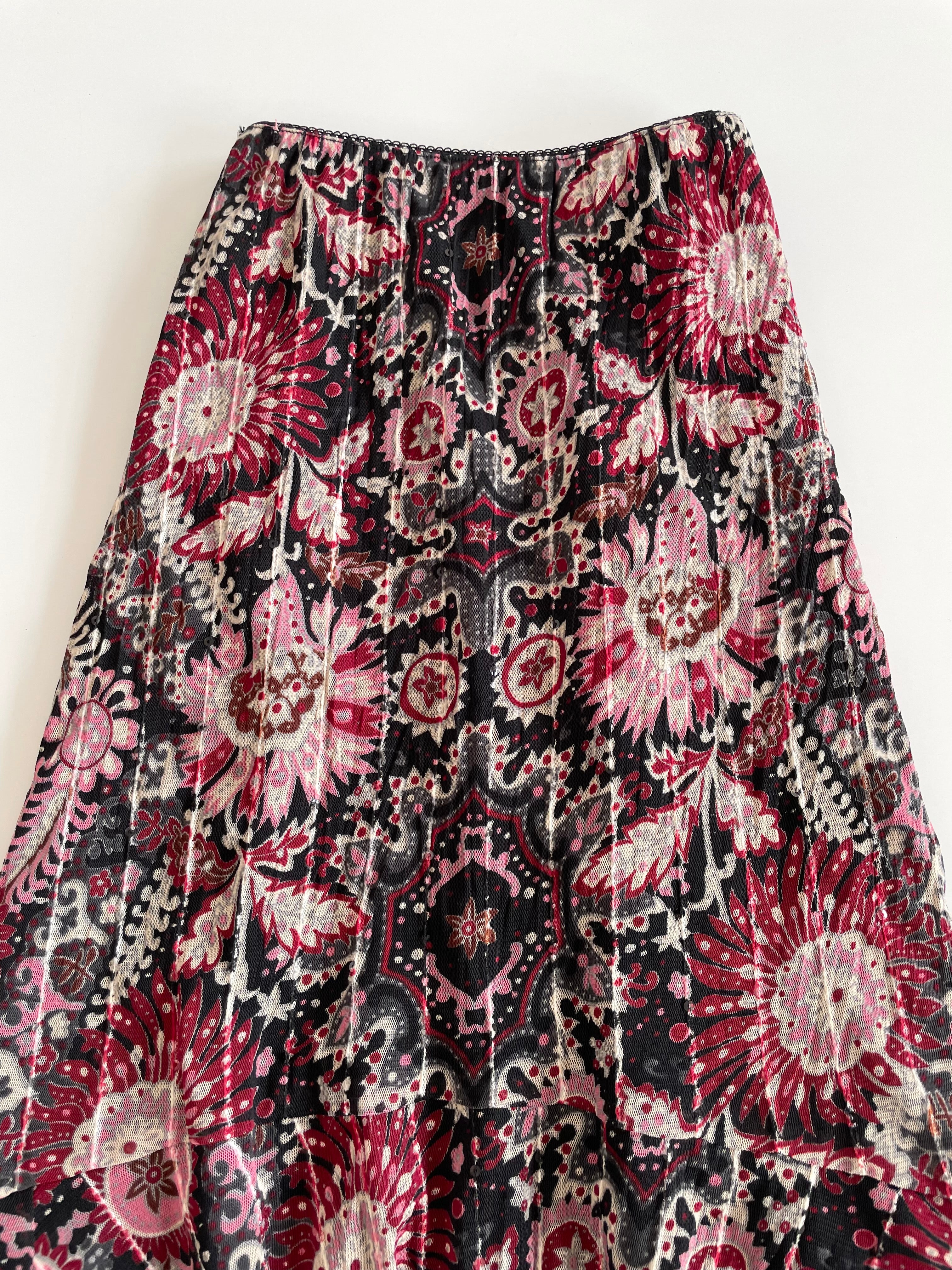 Vintage Sequin Skirt-Waist 32 to 36 - Image 2