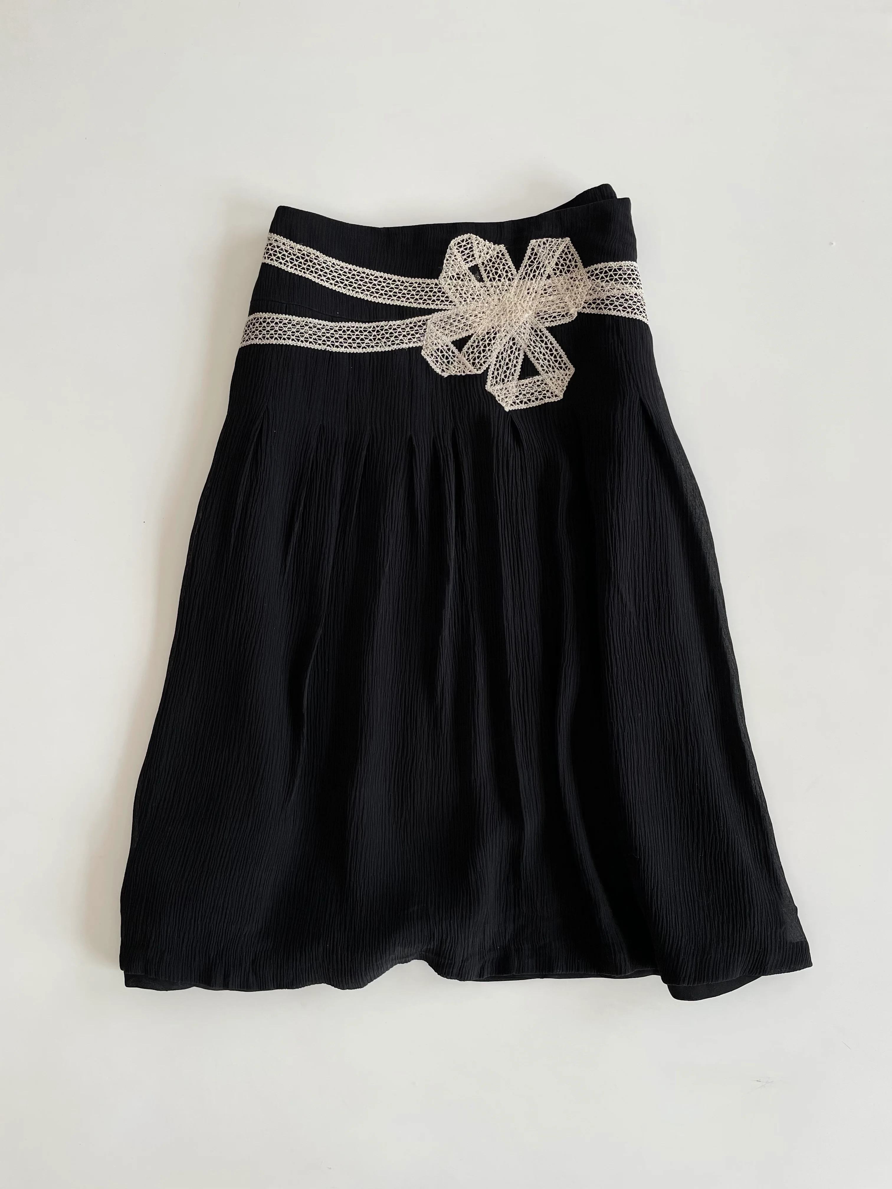 Elfee Pure Silk Skirt-Waist 28