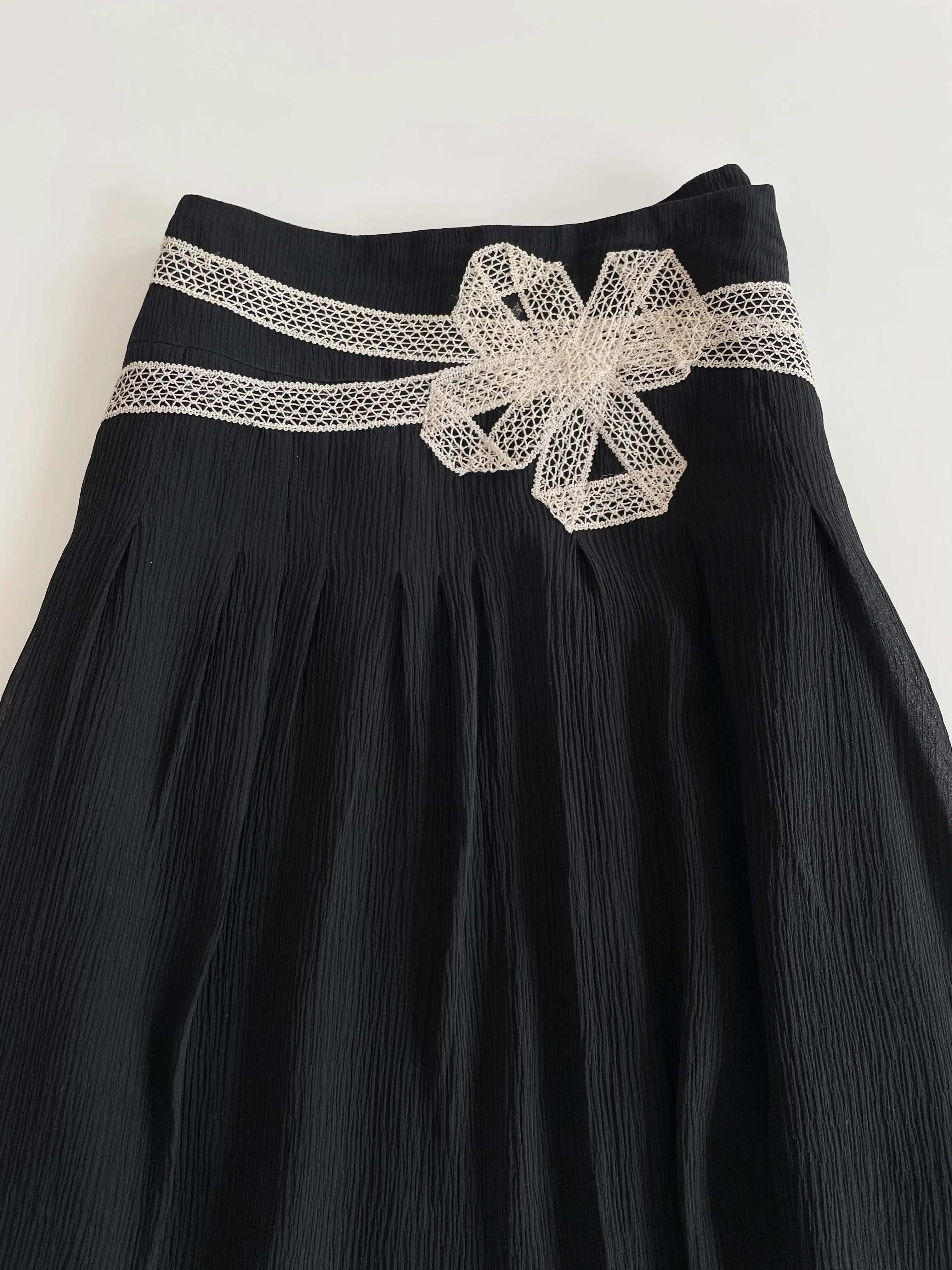 Elfee Pure Silk Skirt-Waist 28 - Image 2