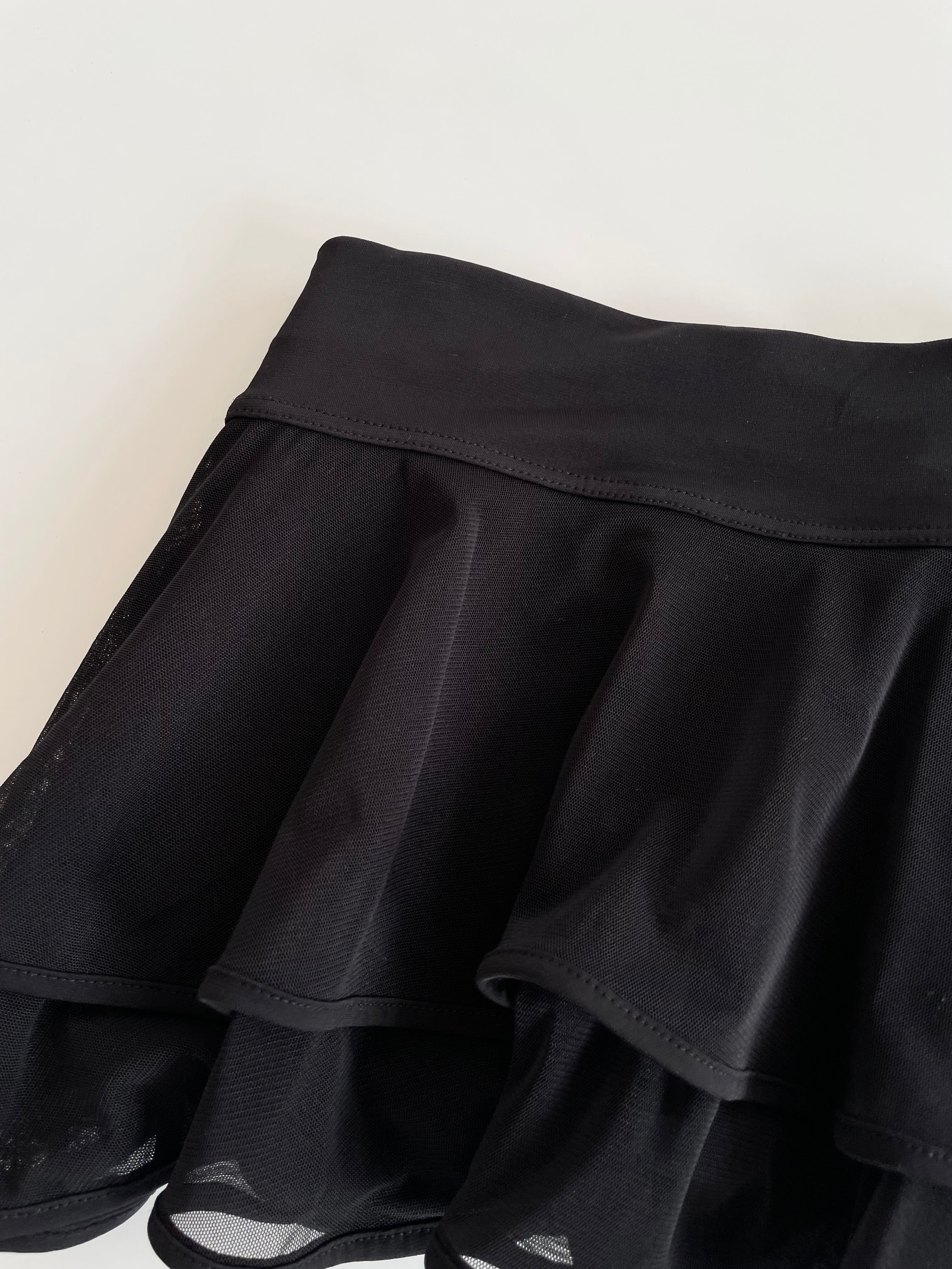 Little Black Skirt With Inbuilt Shorts-Waist 34 to 36 - Image 2