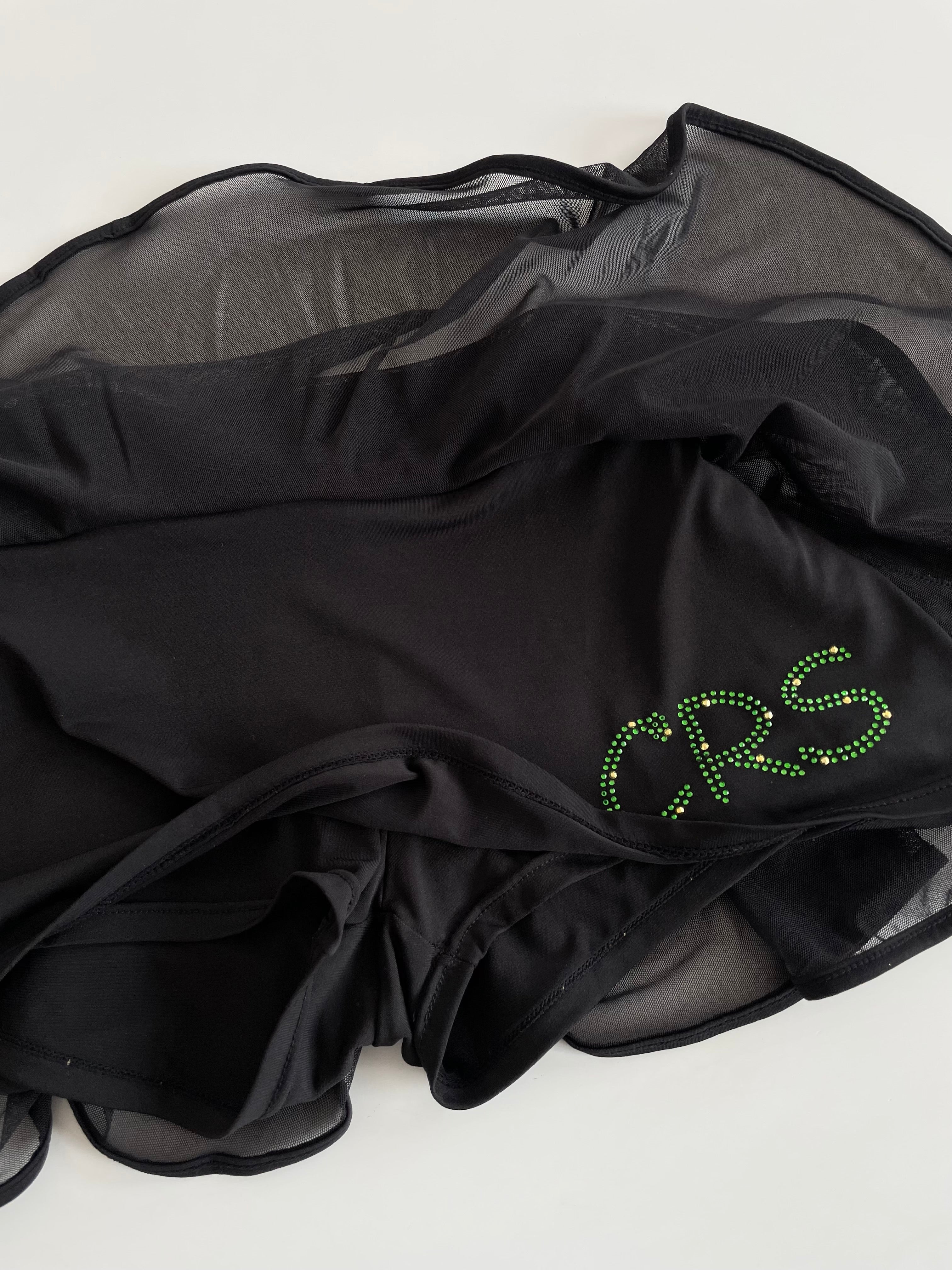Little Black Skirt With Inbuilt Shorts-Waist 34 to 36 - Image 4