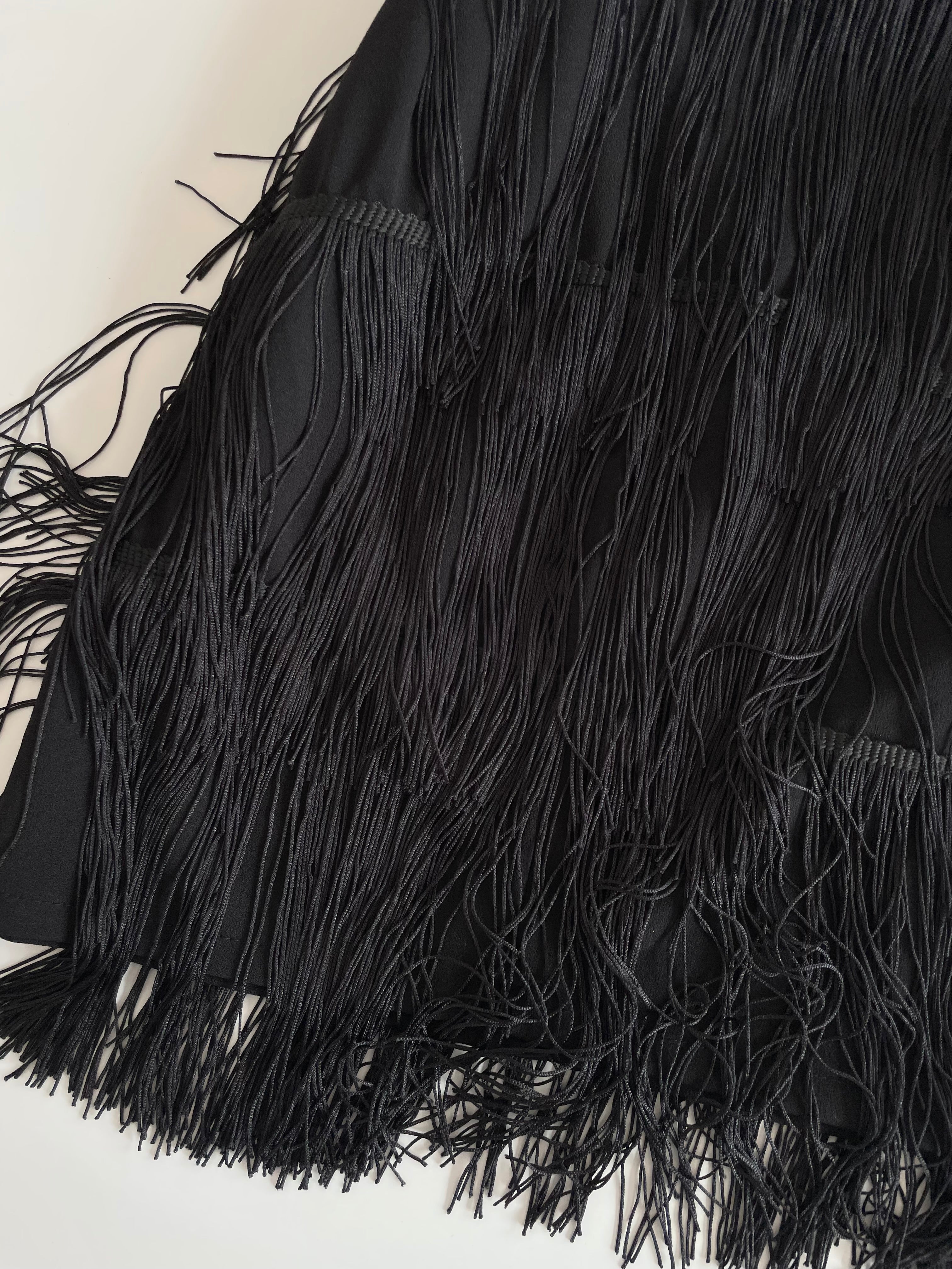 Retro Fringe Skirt-Waist 26 - Image 2