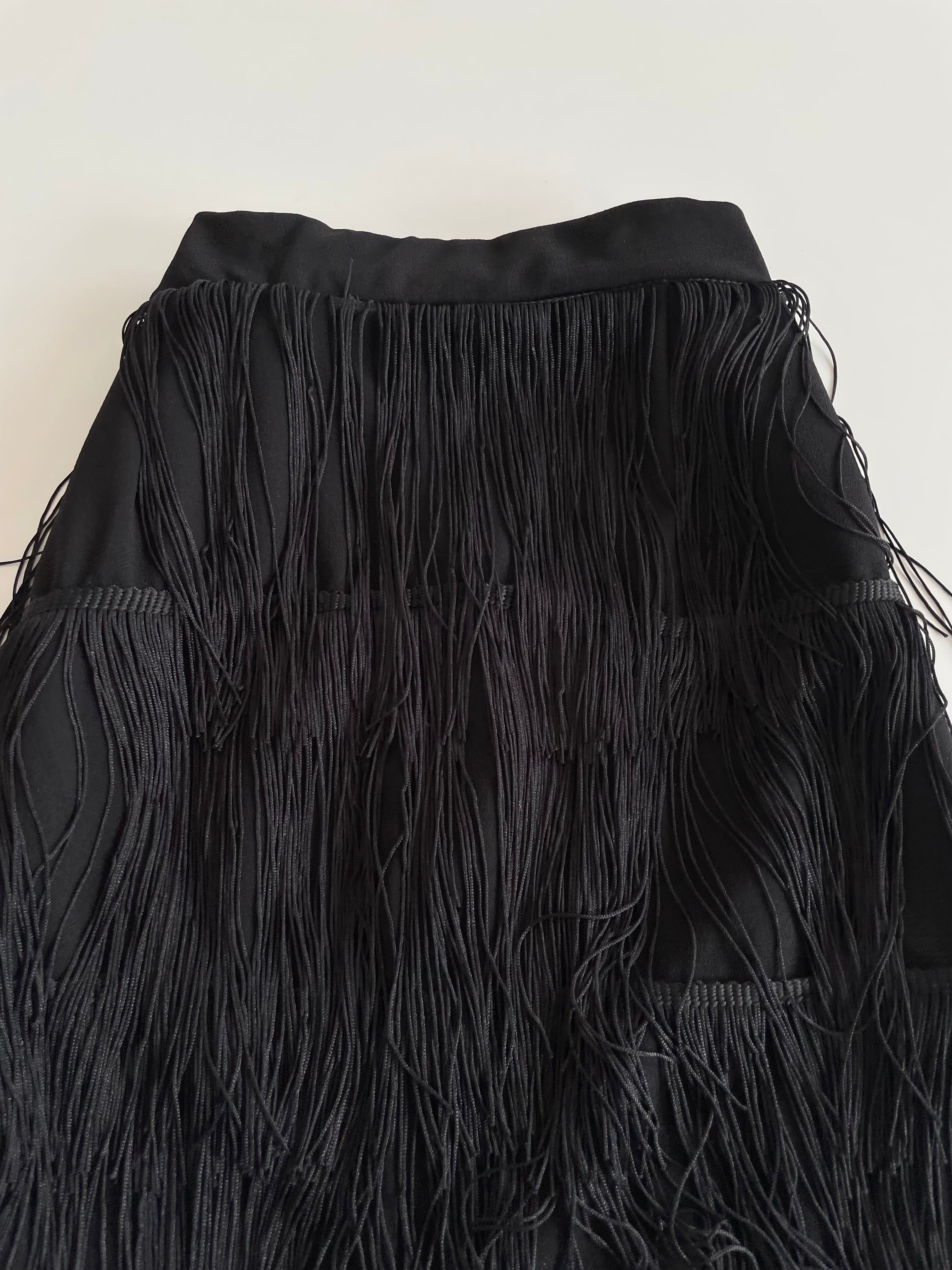 Retro Fringe Skirt-Waist 26 - Image 3