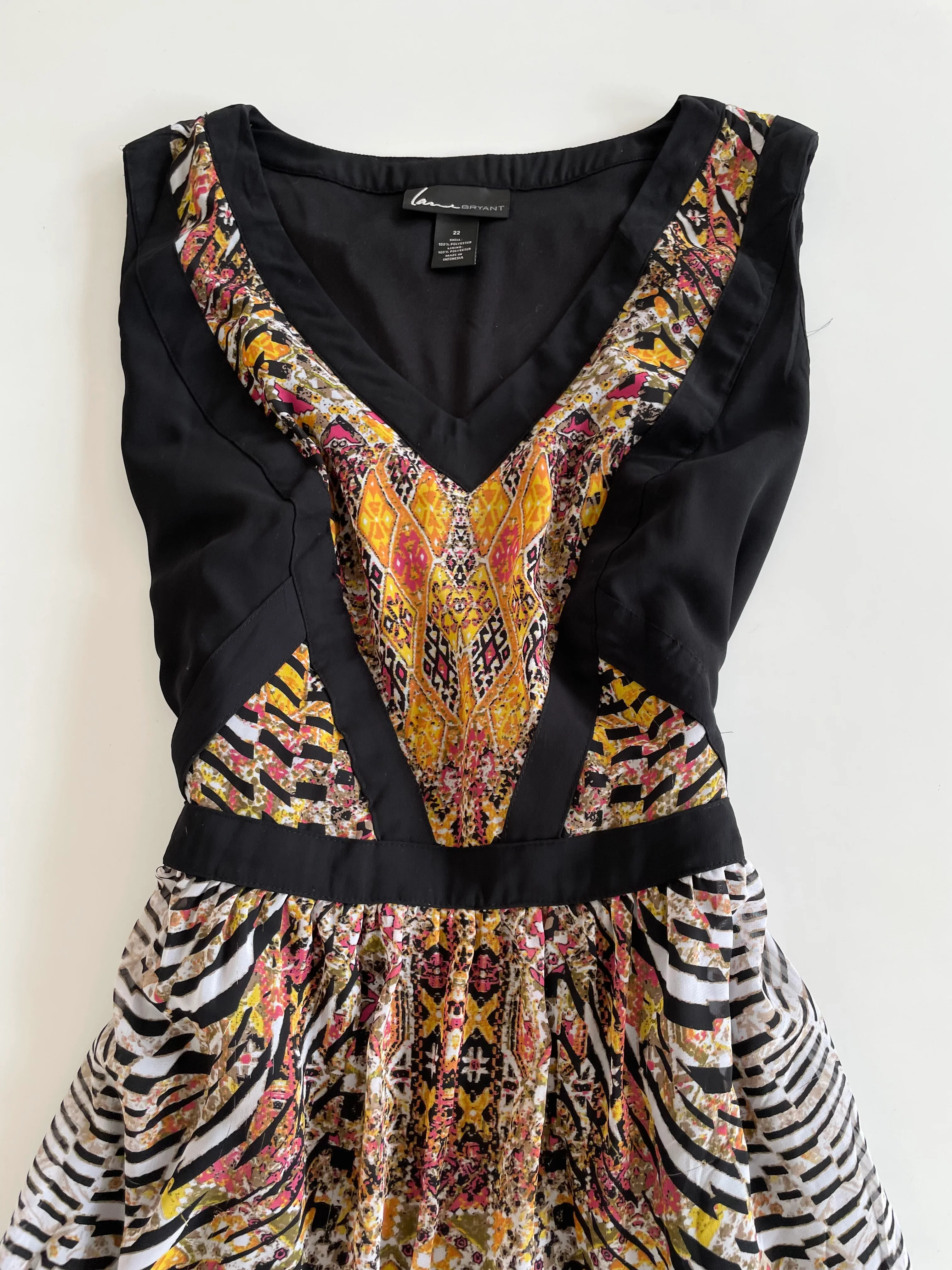 Lane Bryant Vintage Dress-Bust 48 - Image 2