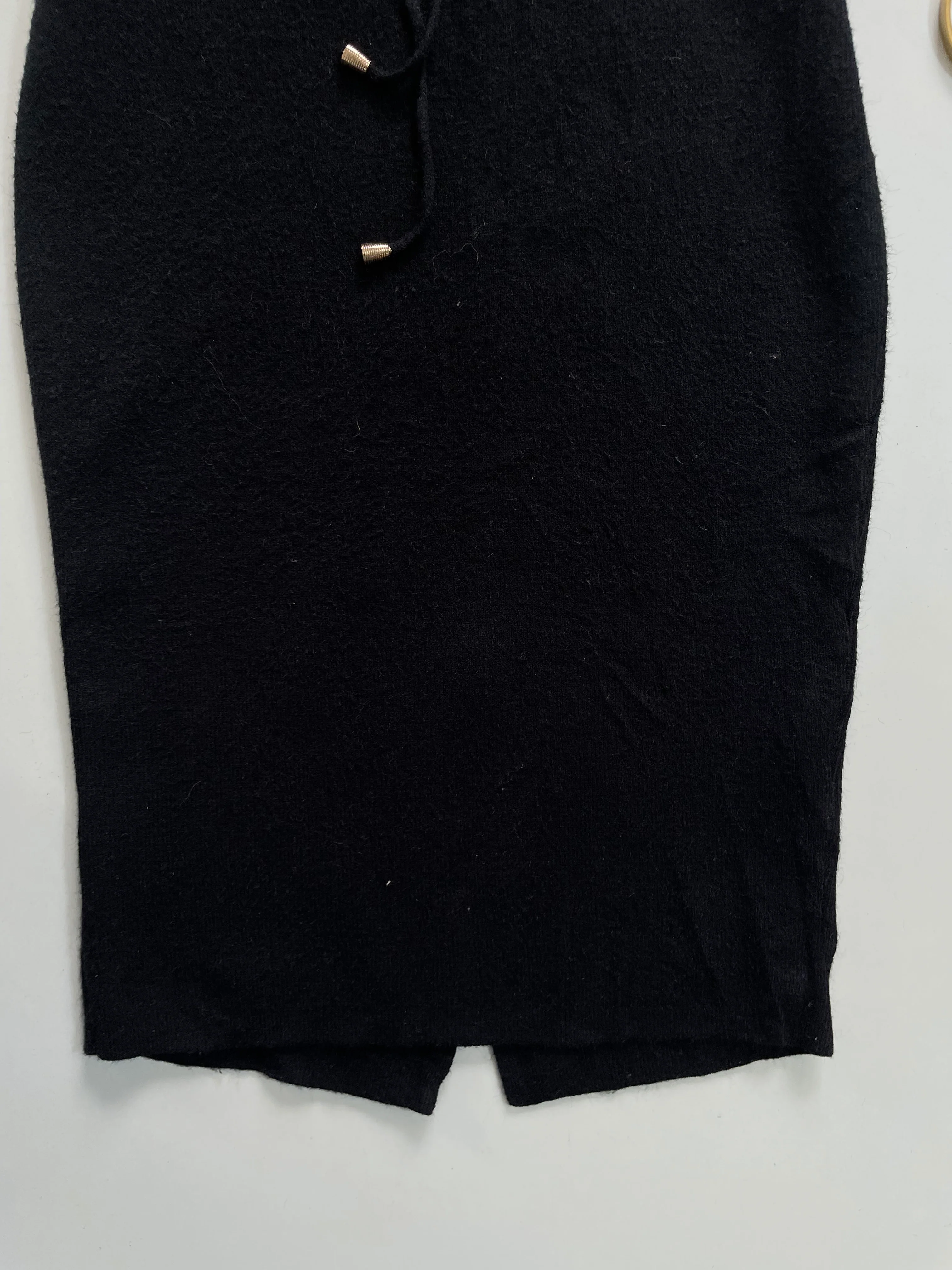 Black Drawstring Skirt - Waist 26 to 30 - Image 3