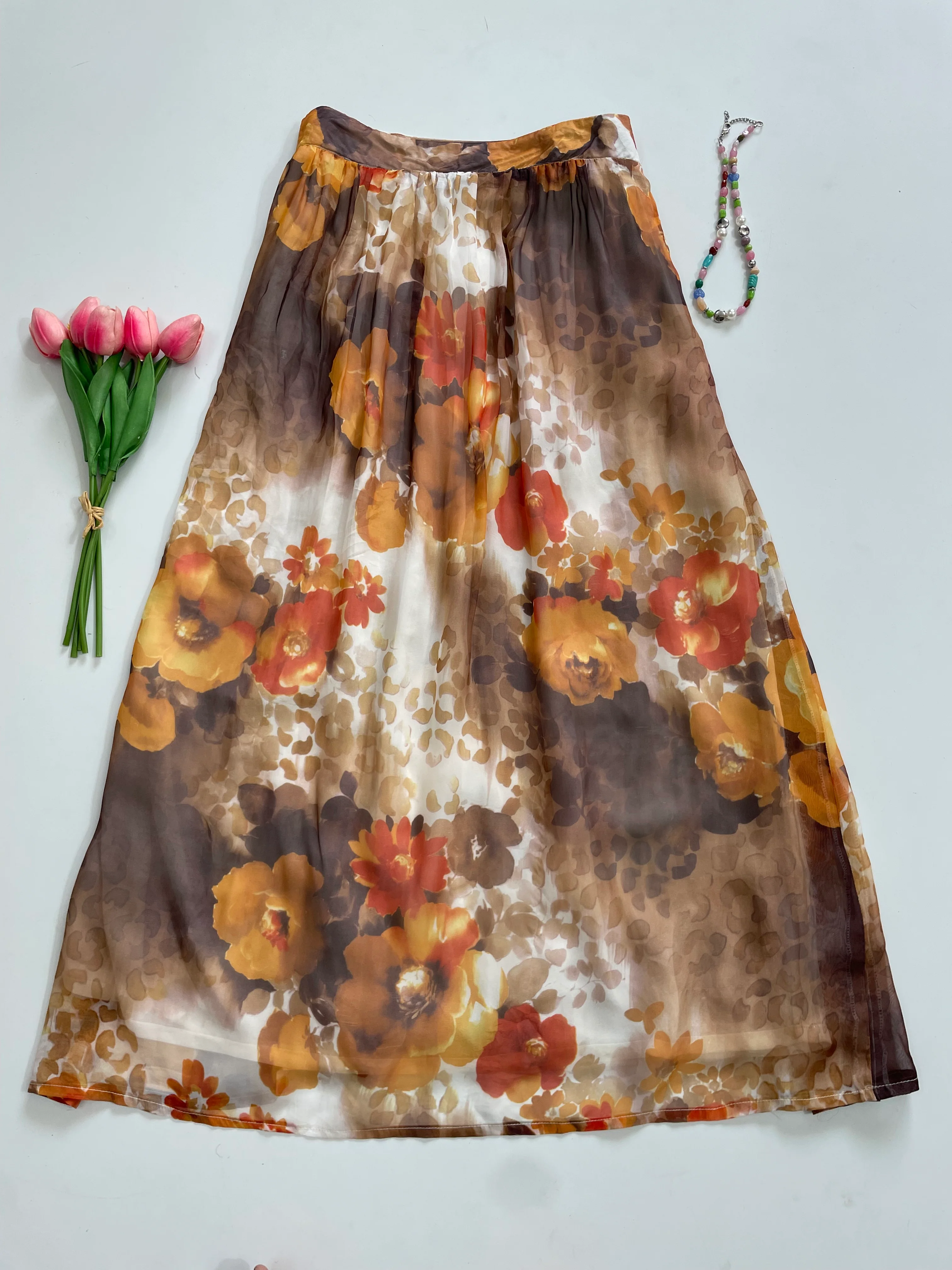 Long Skirt-Waist 28