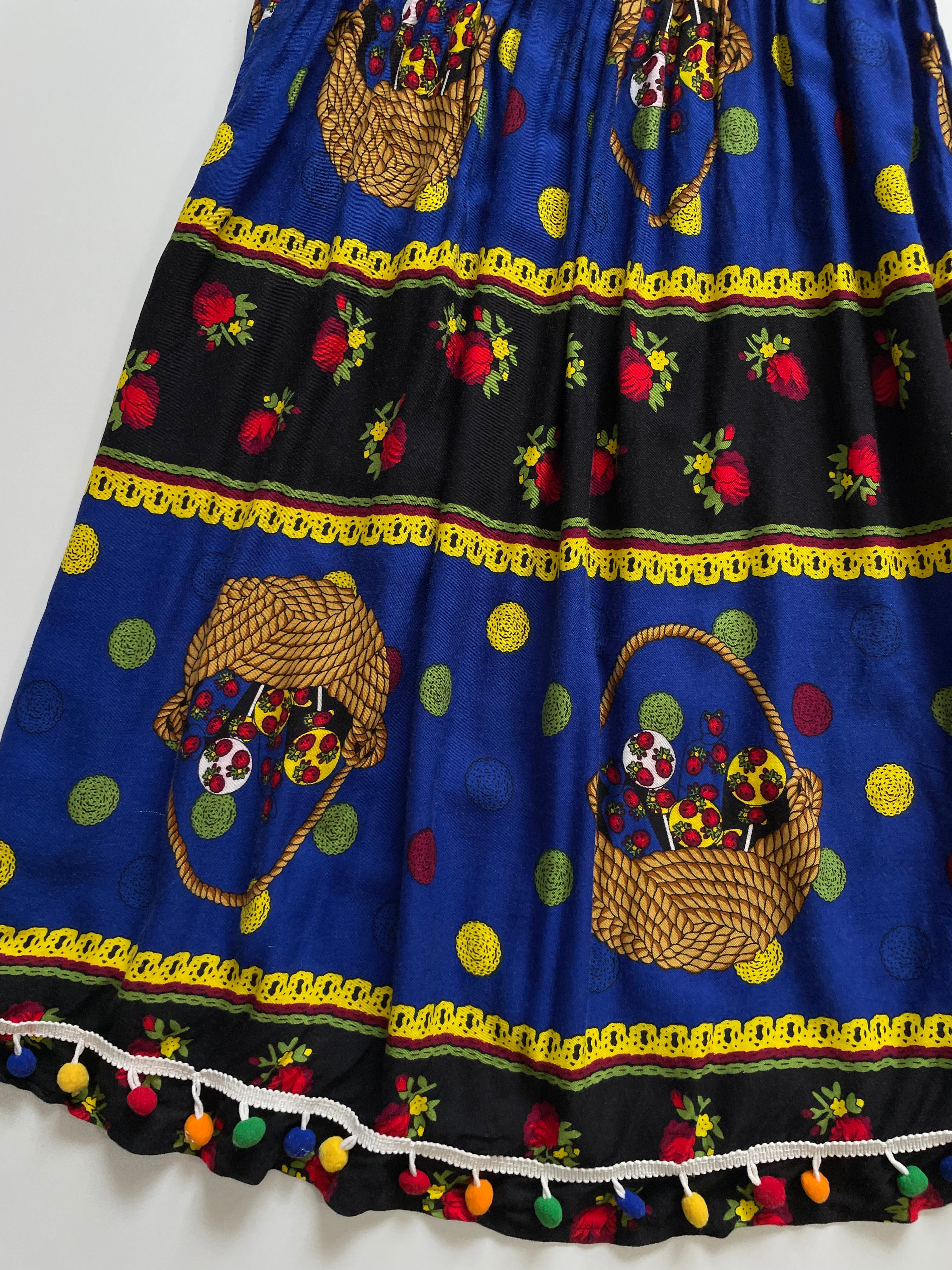 Blue Basket Skirt-Waist 24 to 26 - Image 3
