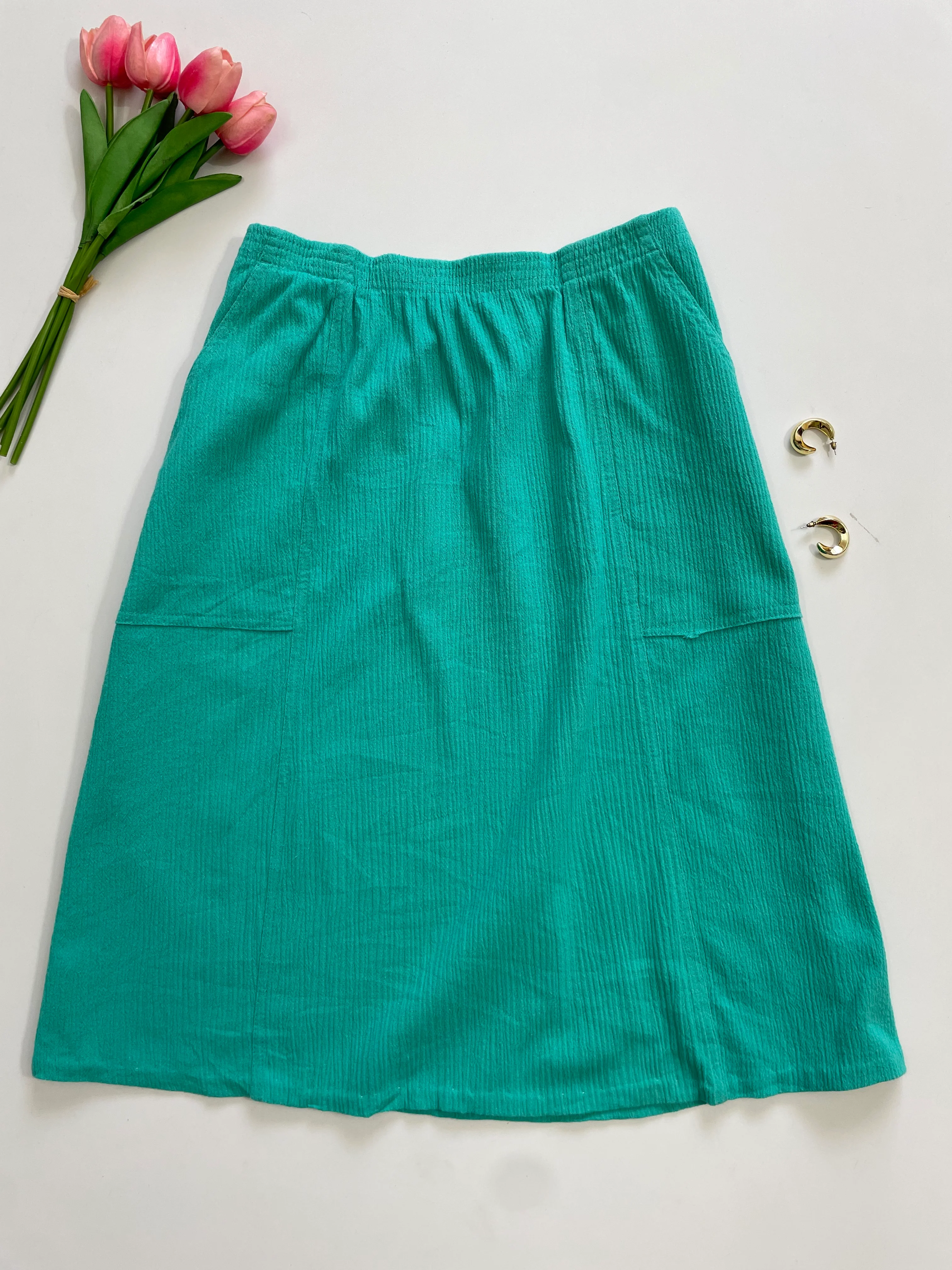 Vieki wayne Cotton Skirt-Waist 34 to 36