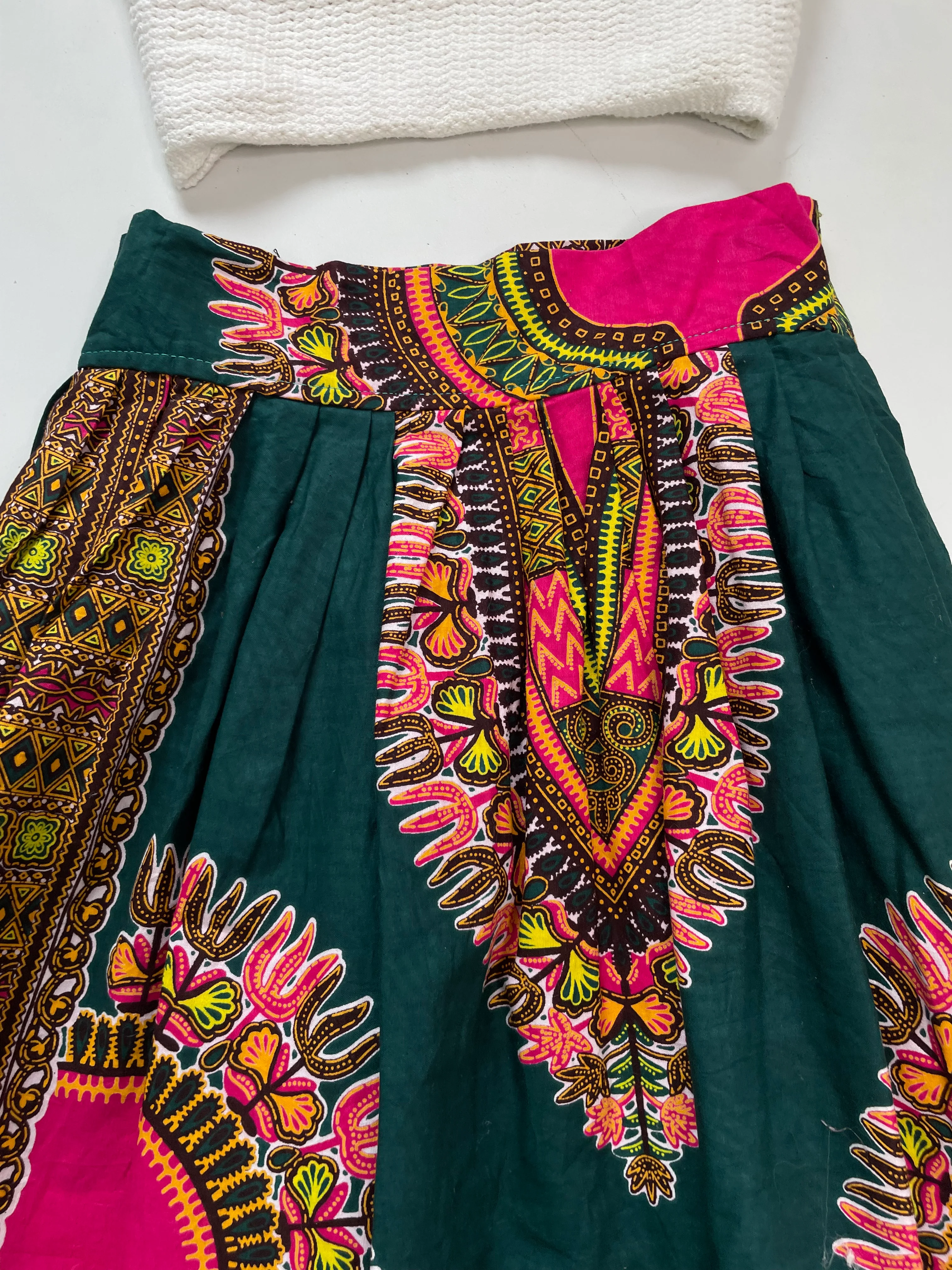 Boho Cotton Skirt-Waist 24 - Image 2