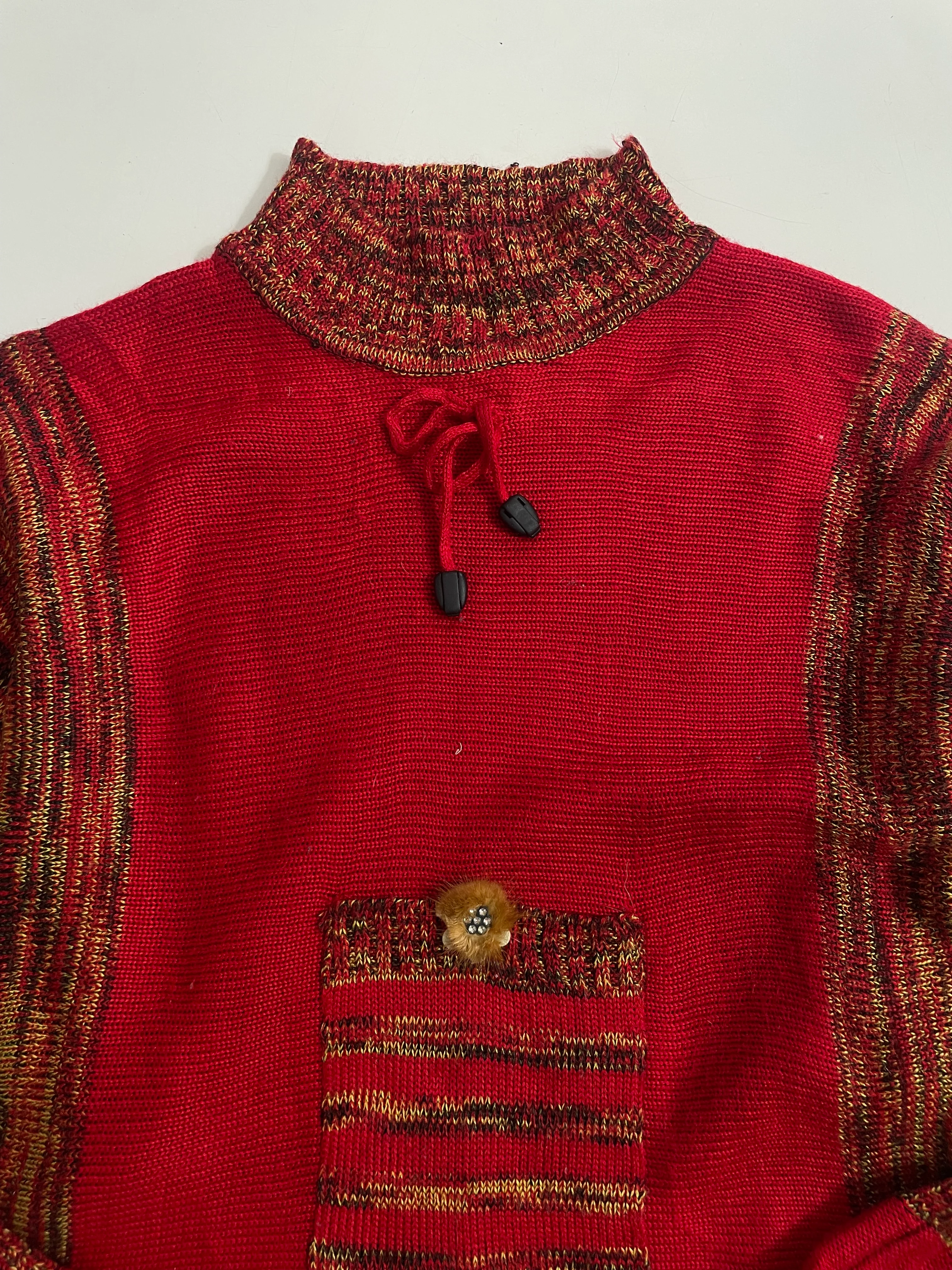 Vintage Baggy Soft Sweater-Bust 38 - Image 2