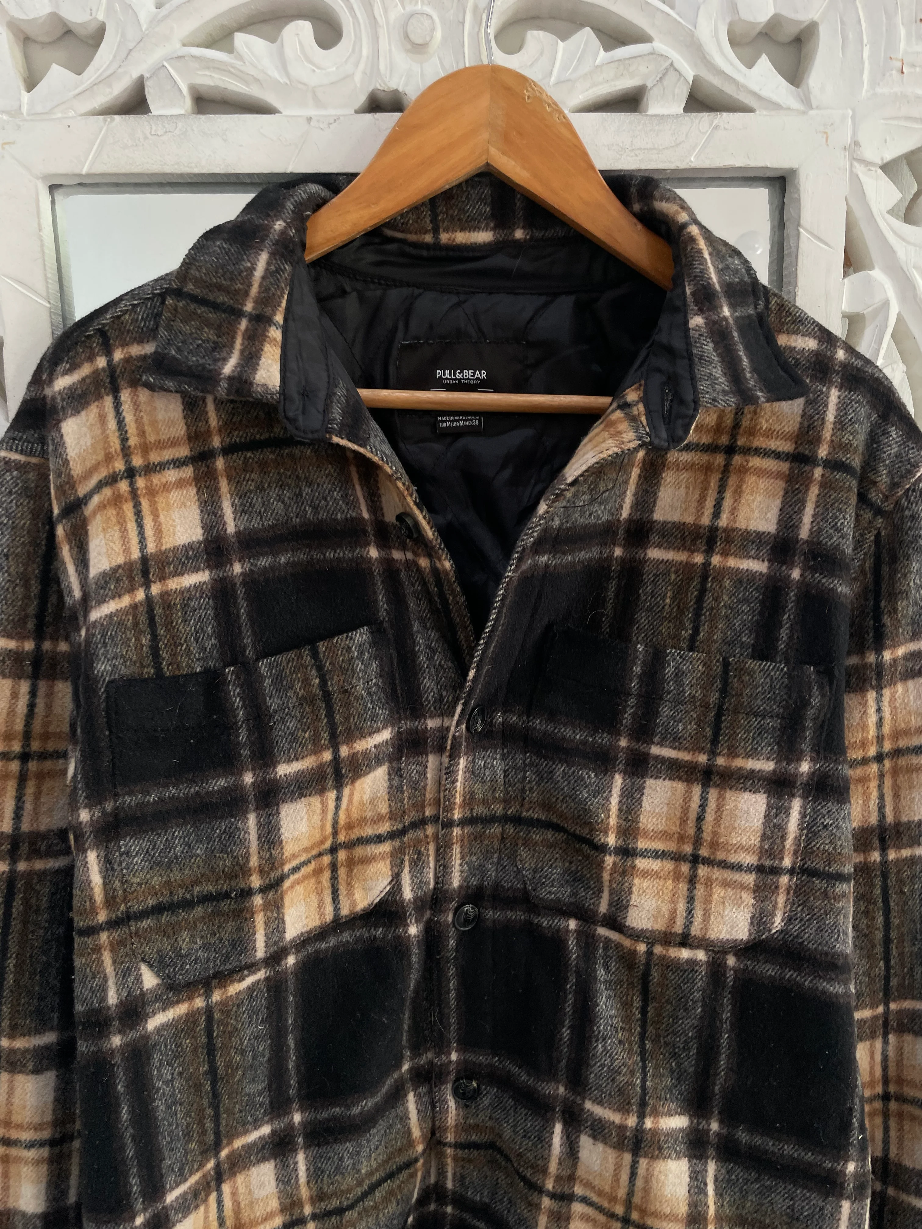 Pull & Bear Super Thick Shacket-Chest 42 - Image 2