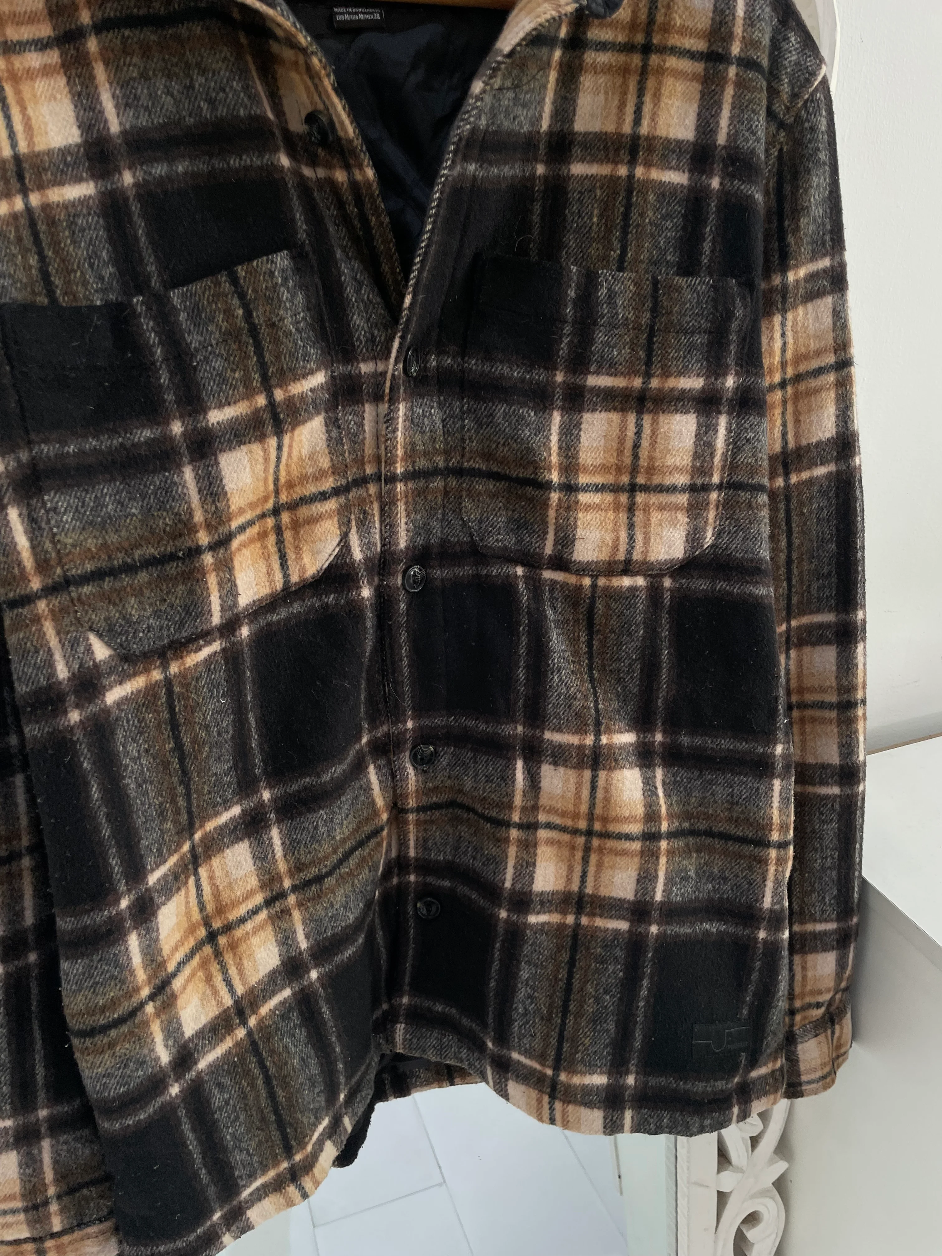 Pull & Bear Super Thick Shacket-Chest 42 - Image 3