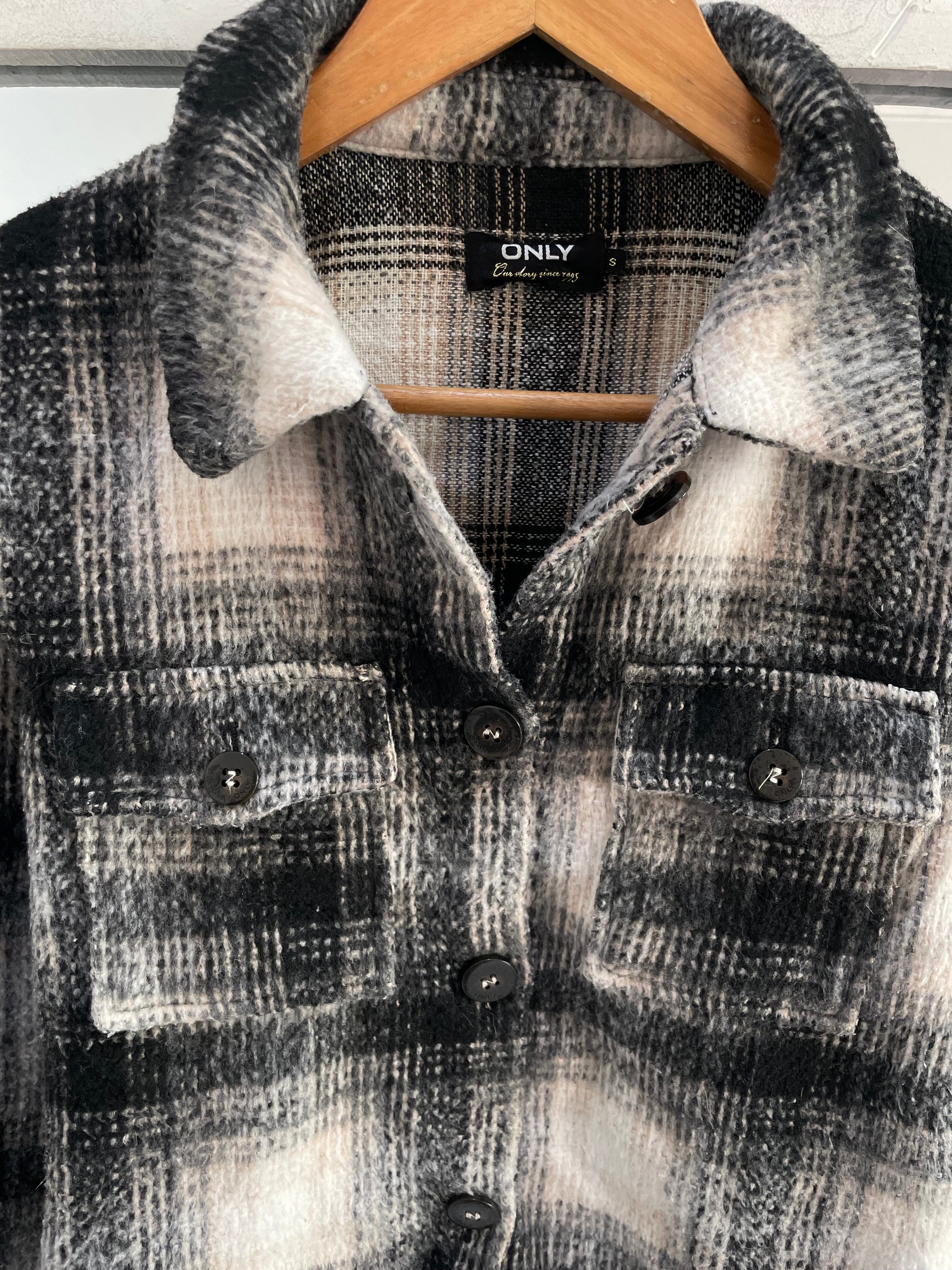 Only Super Thick Shacket-Chest 34 - Image 2