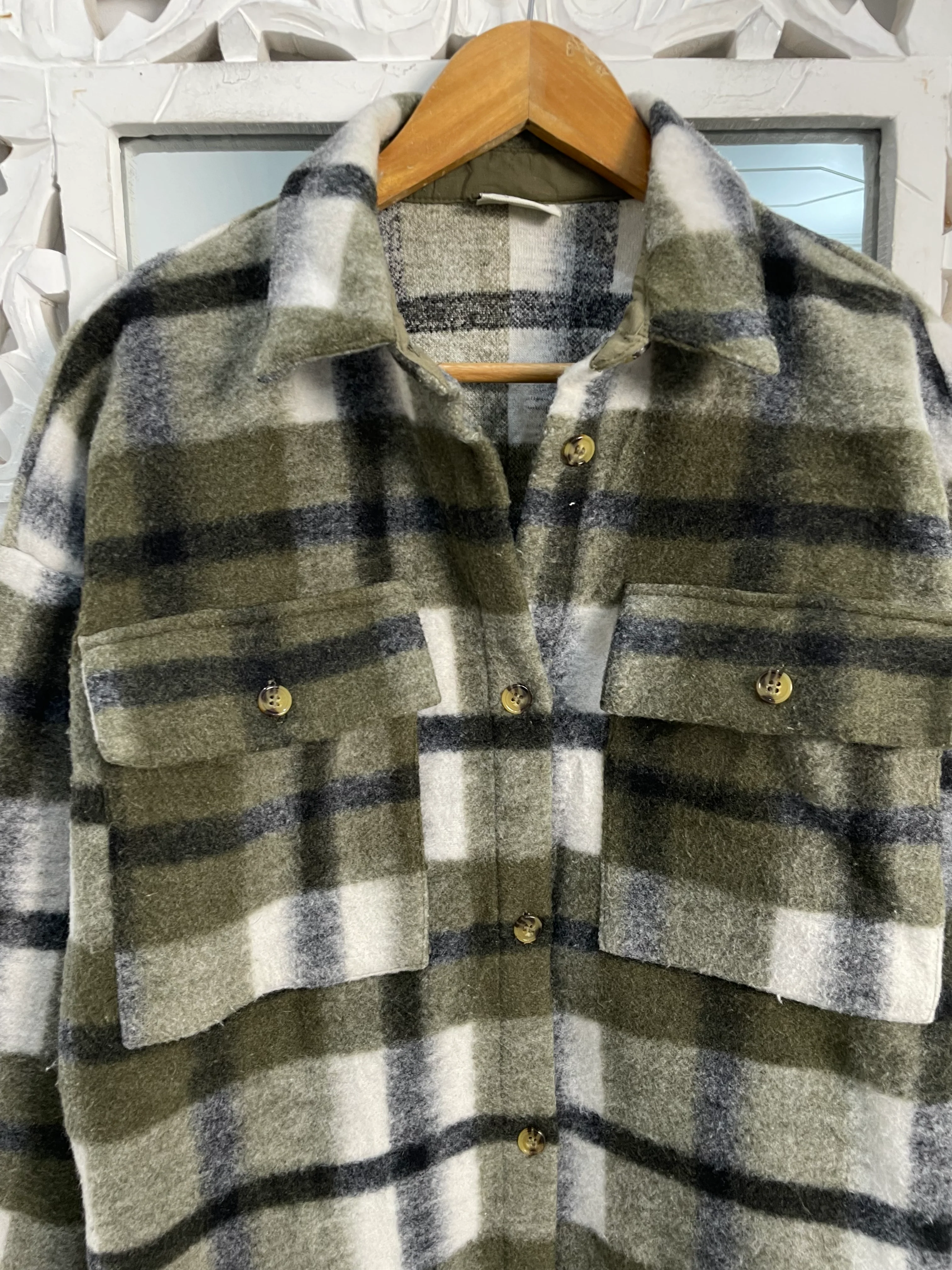 Noisy May Super Thick Shacket-Chest 42 - Image 2