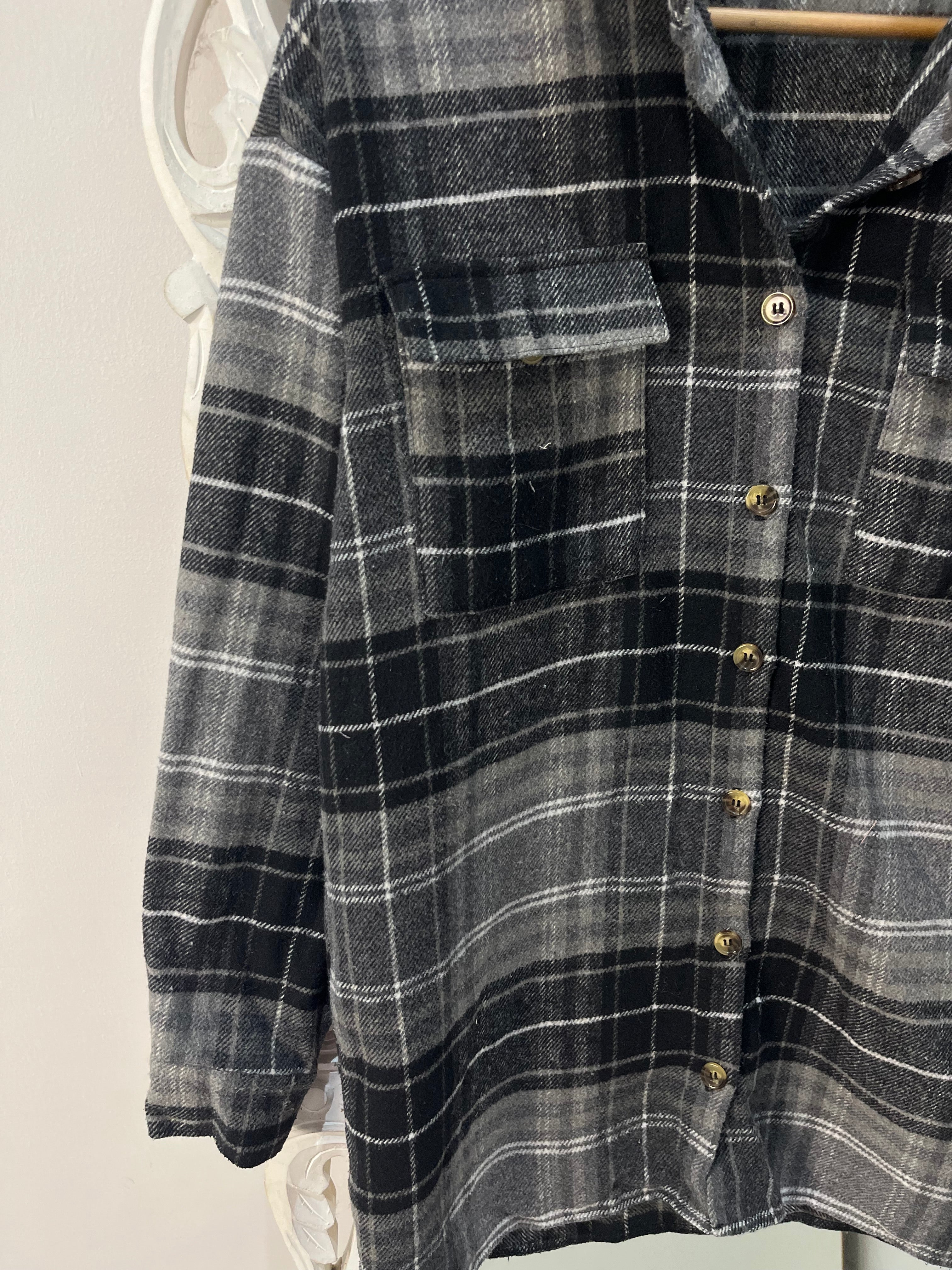 Noisy May Super Thick Shacket-Chest 42 - Image 3