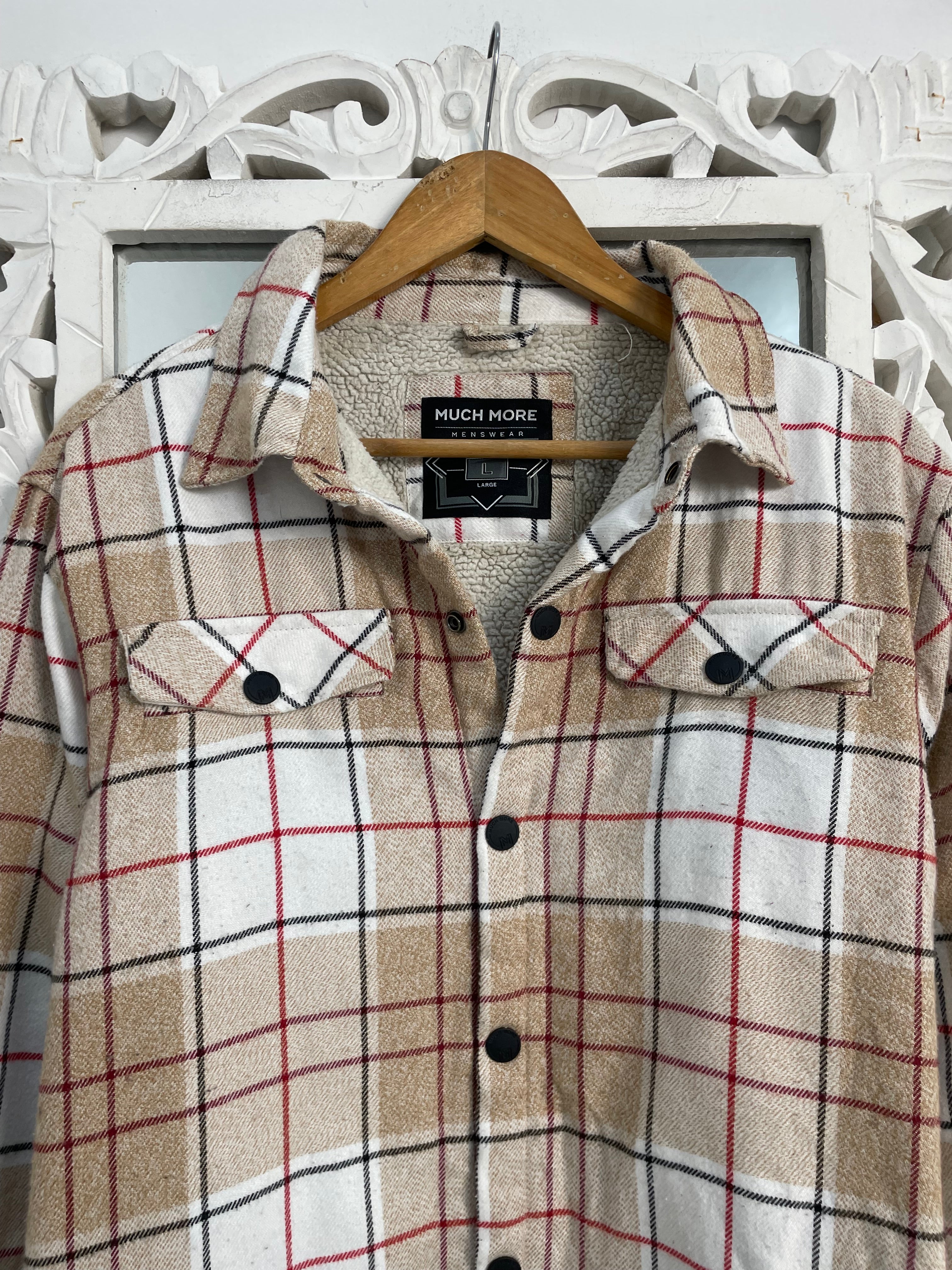 Super Thick Inner Furr Shacket-Chest 44 - Image 2