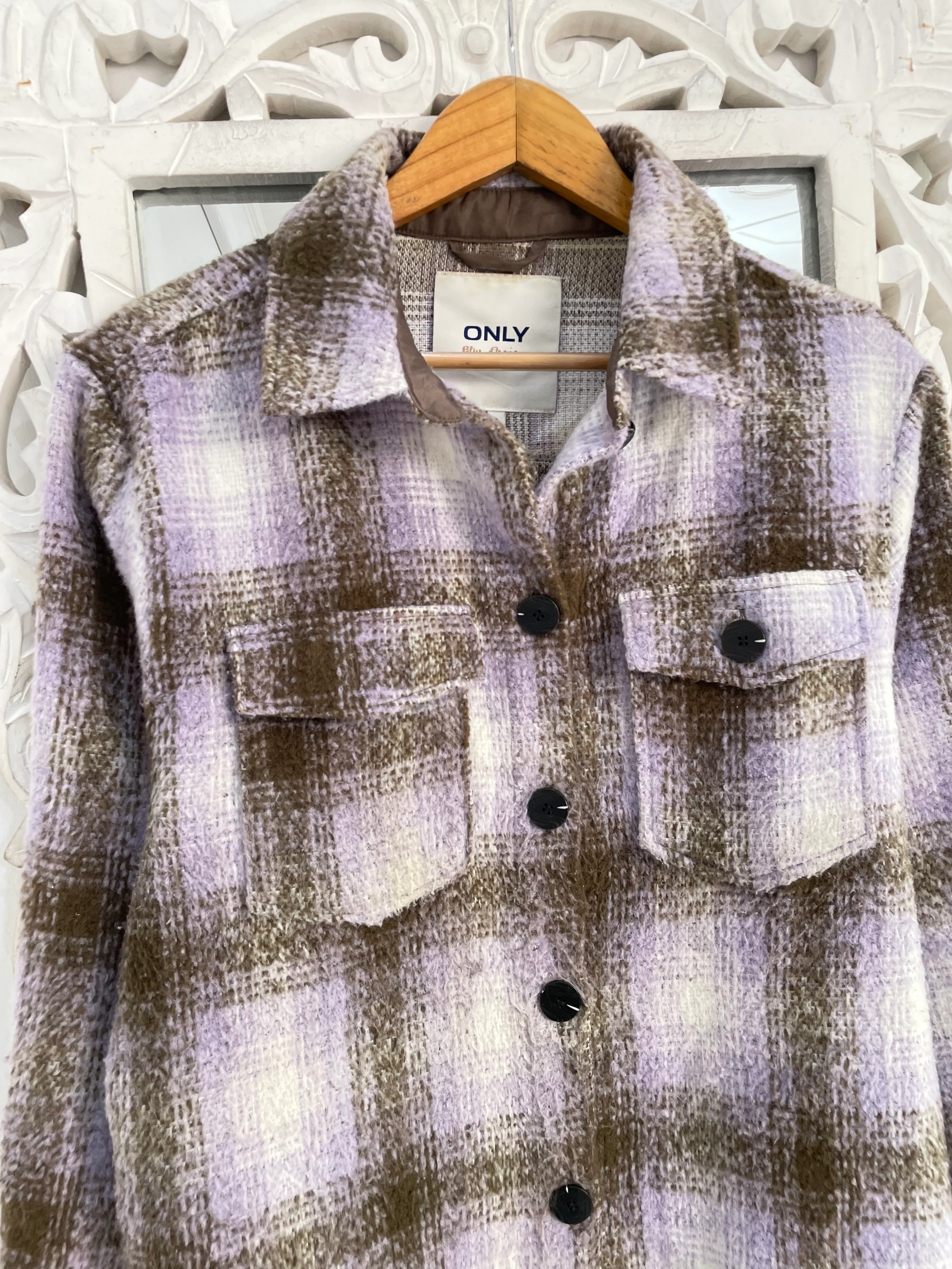 Only Super Thick Shacket-Chest 38 - Image 2