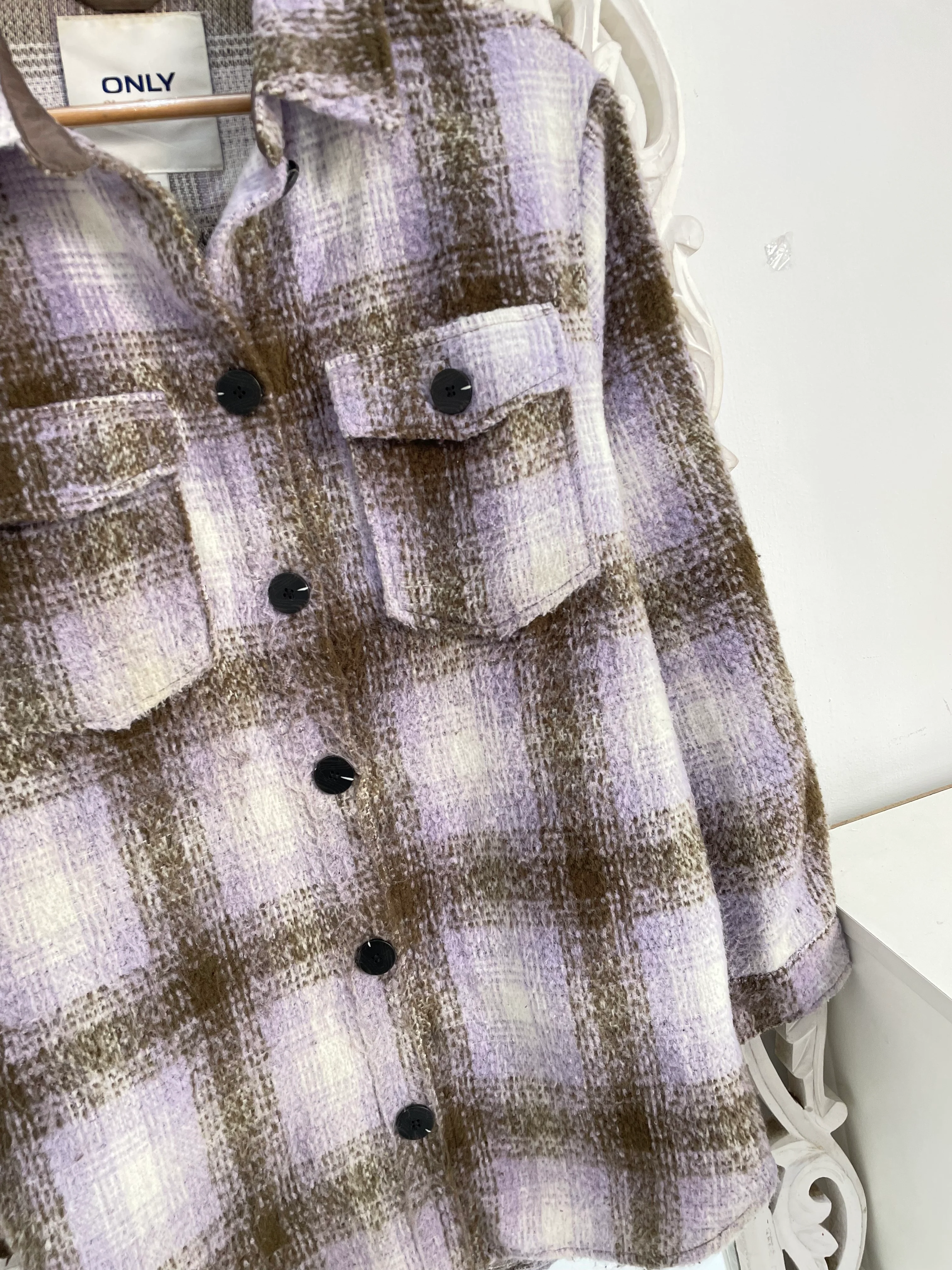 Only Super Thick Shacket-Chest 38 - Image 3