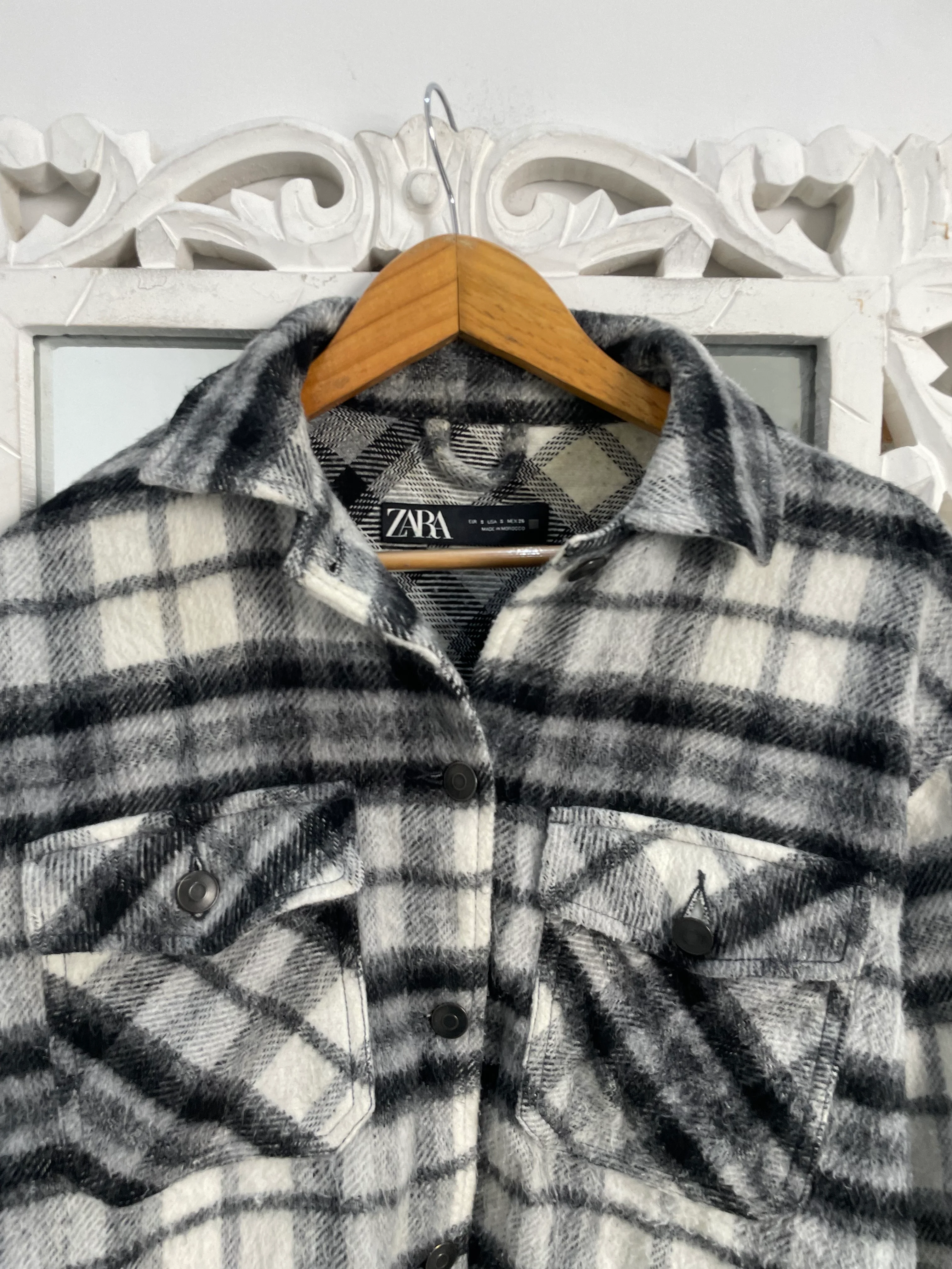 Zara Super Thick Warm Shacket-Chest 48 (S) - Image 2