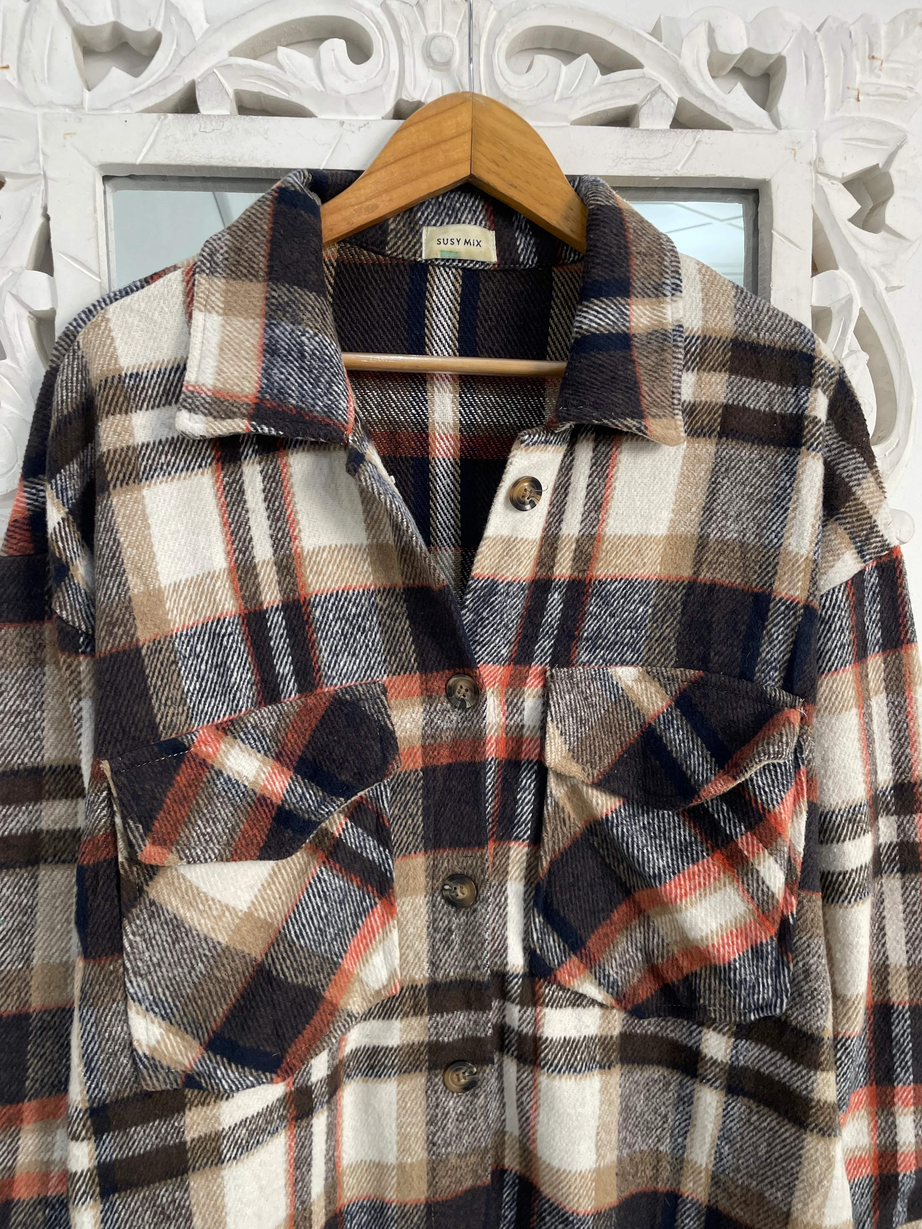 Susy Mix Super Thick Warm Shacket-Chest 44 - Image 2