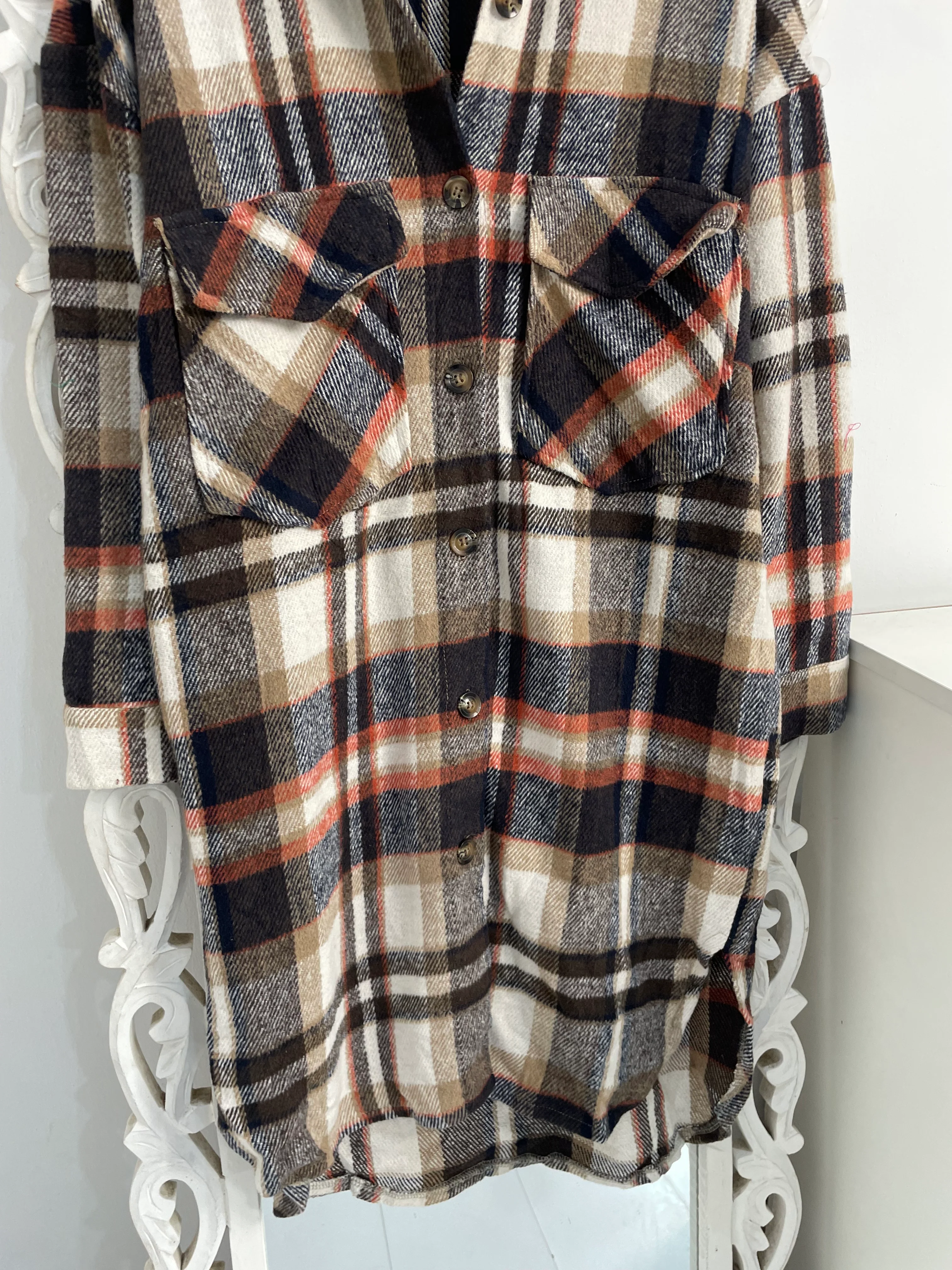 Susy Mix Super Thick Warm Shacket-Chest 44 - Image 3
