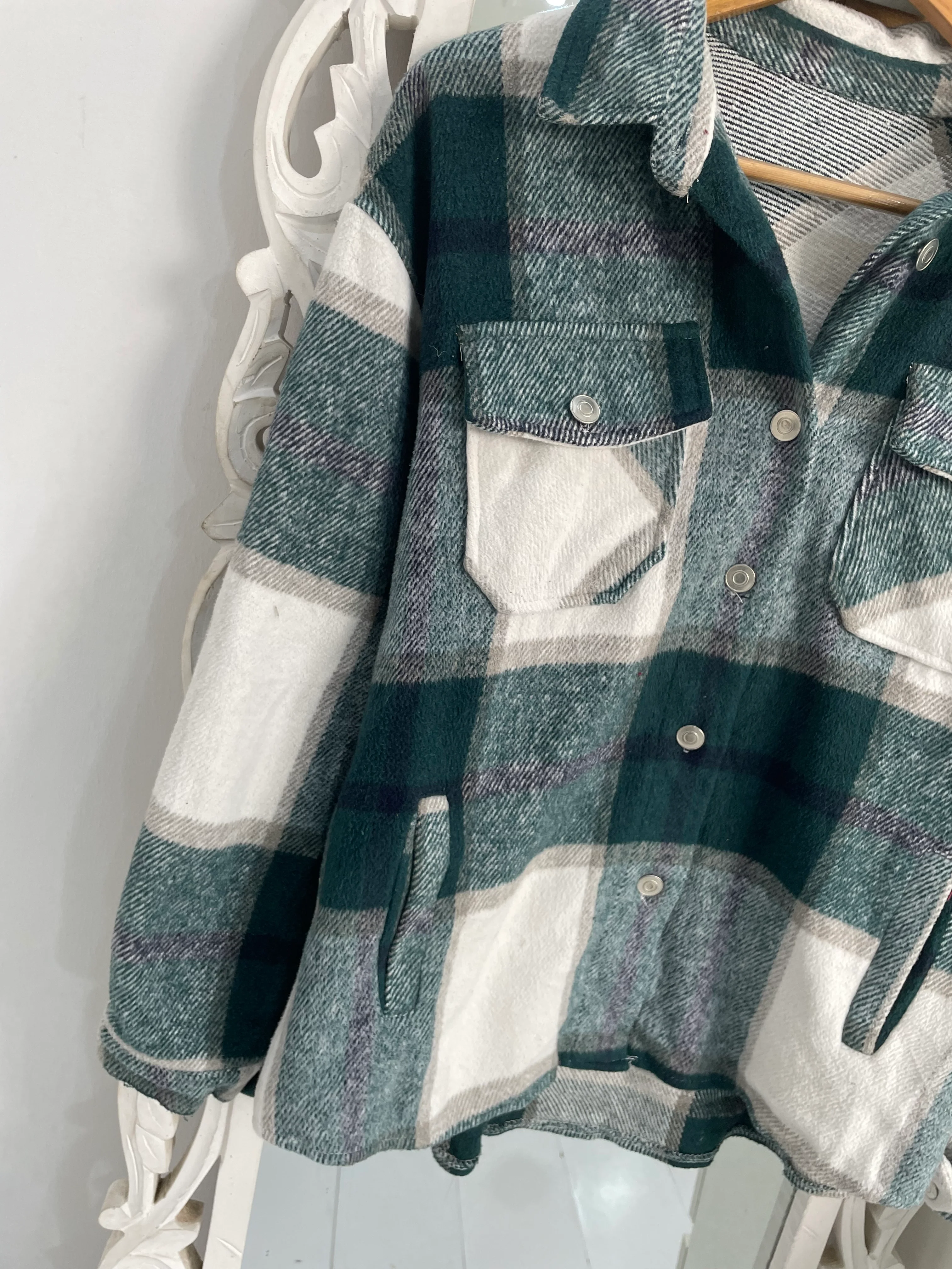 Super Thick Warm Shacket-Chest 44 - Image 3