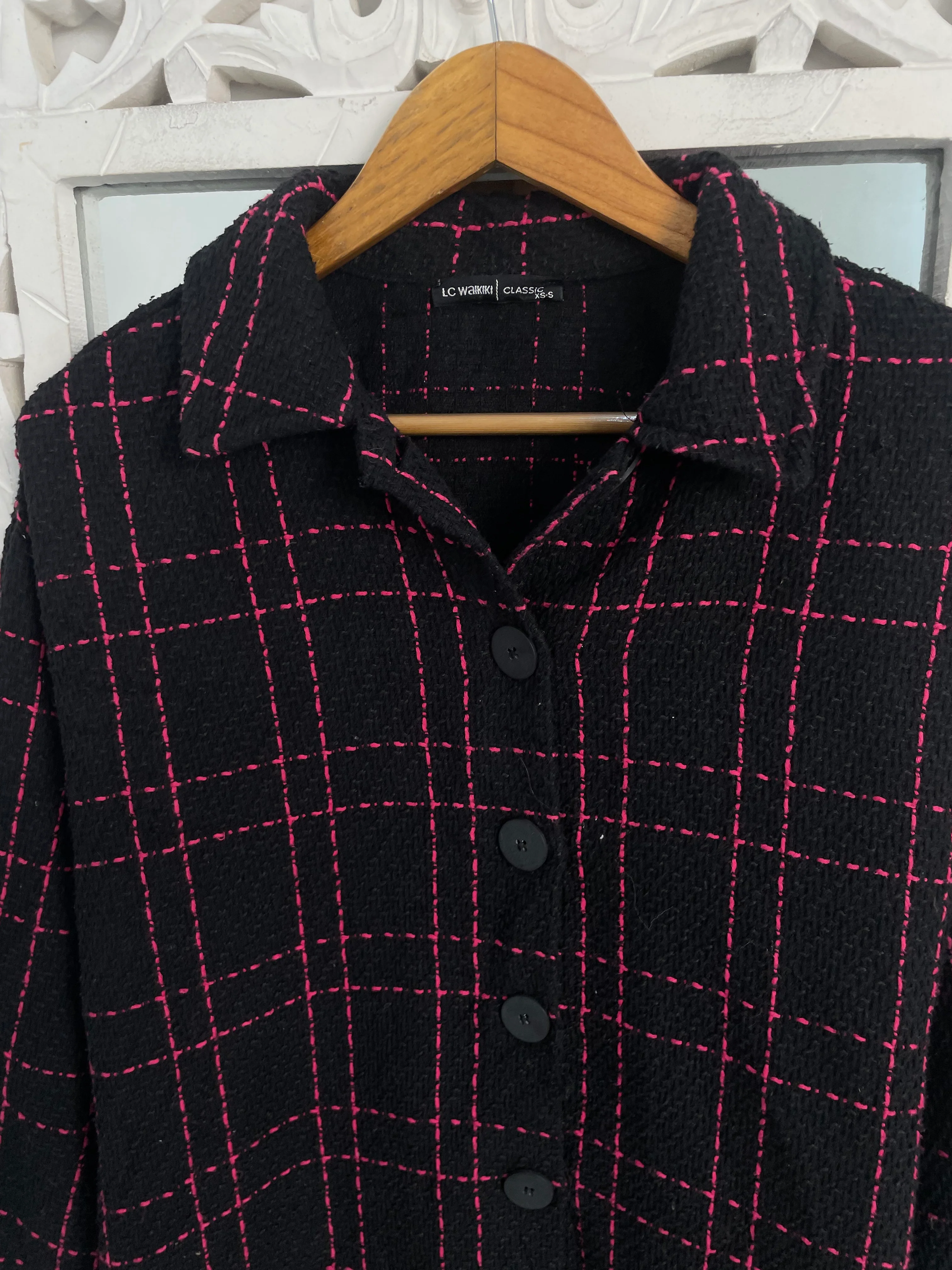 Thick Tweed Shacket-Chest 44 (XS/S) - Image 2