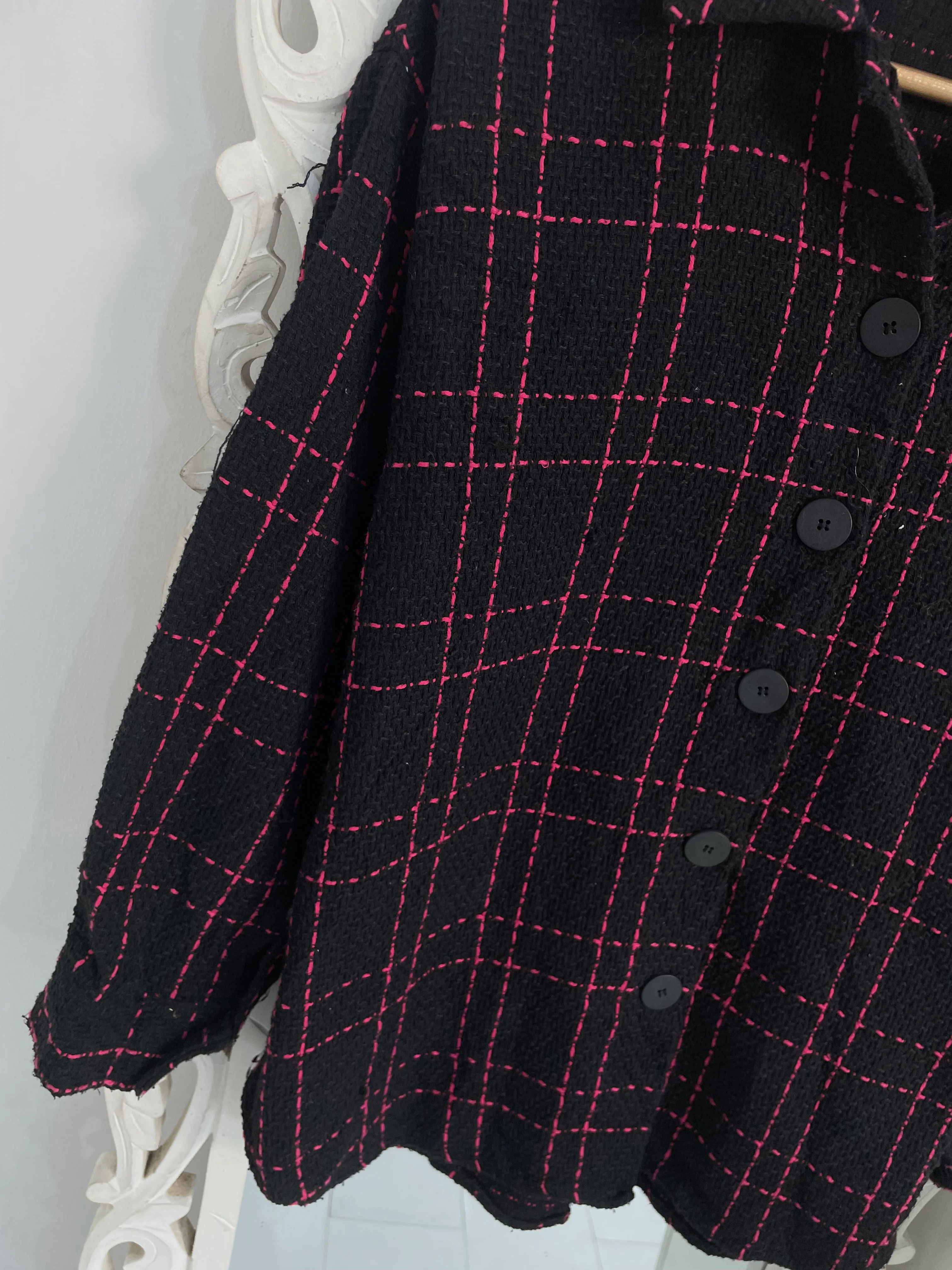 Thick Tweed Shacket-Chest 44 (XS/S) - Image 3