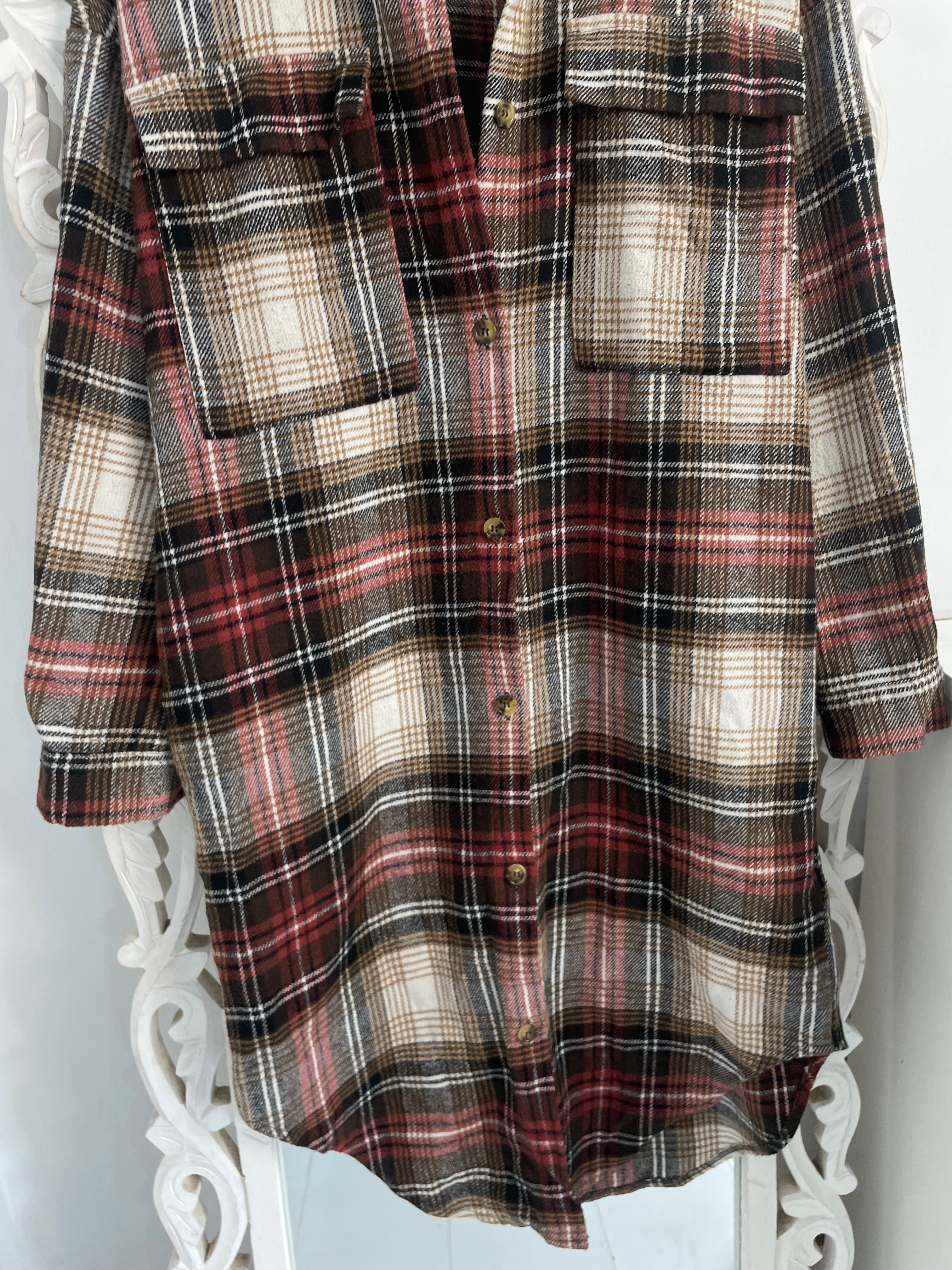 Super Thick Warm Shacket-Chest 40 (XS) - Image 3