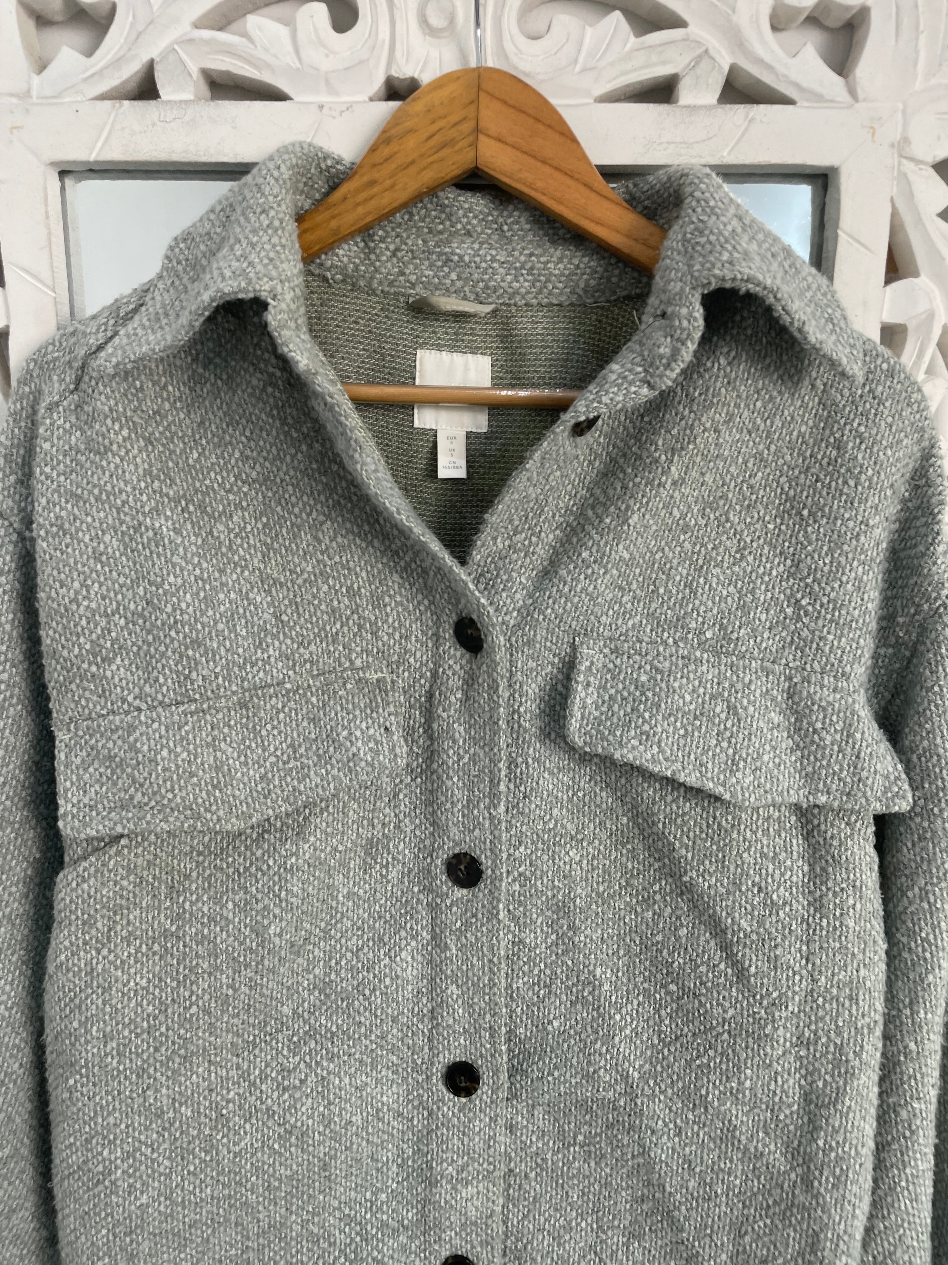 H&m Super Thick Warm Shacket-Chest 42 (S) - Image 2