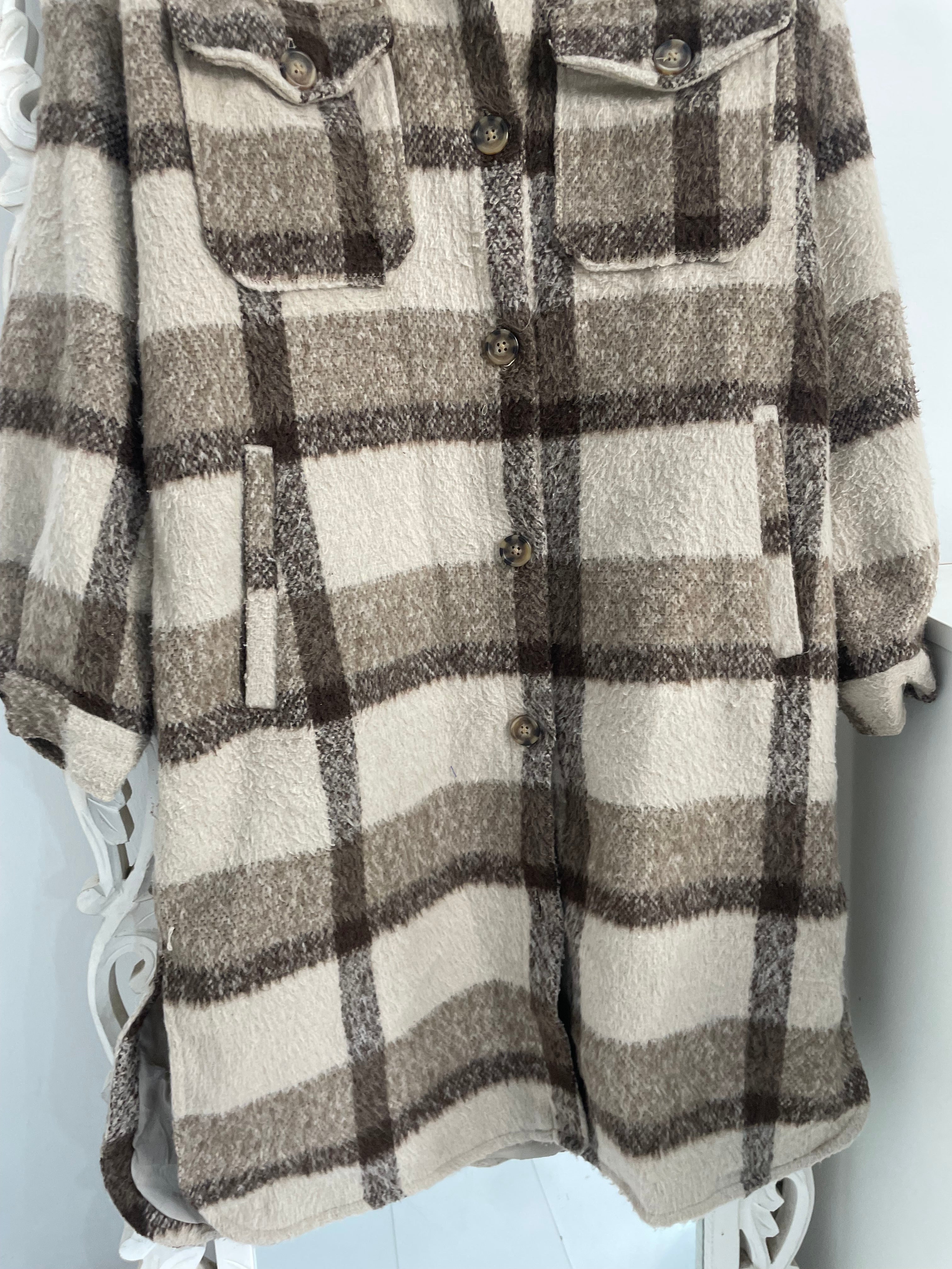 Gina Super Duper Thick Warm Shacket-Chest 44 (M) - Image 3