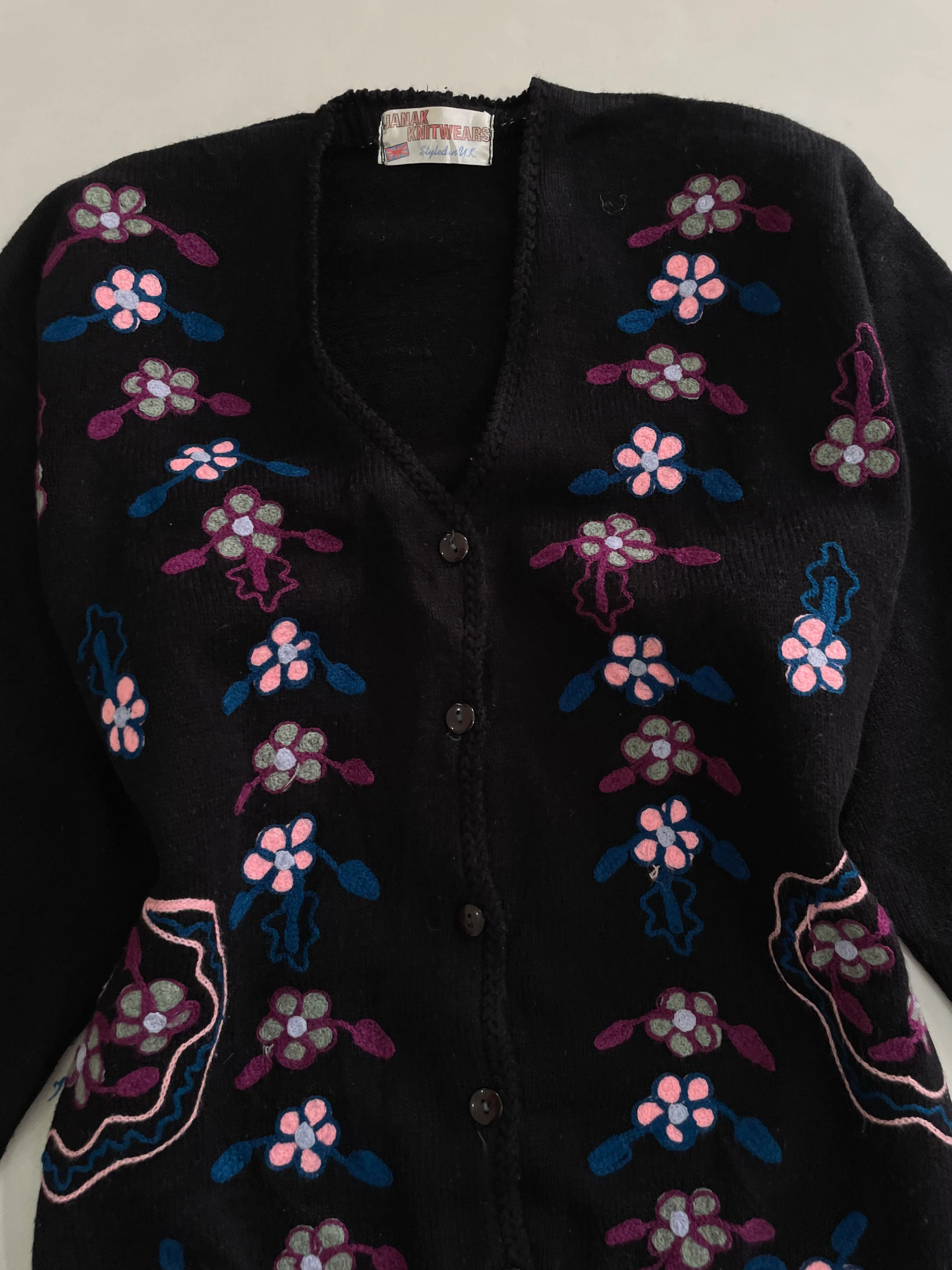 Embroidered Sweater-Bust 40 - Image 2