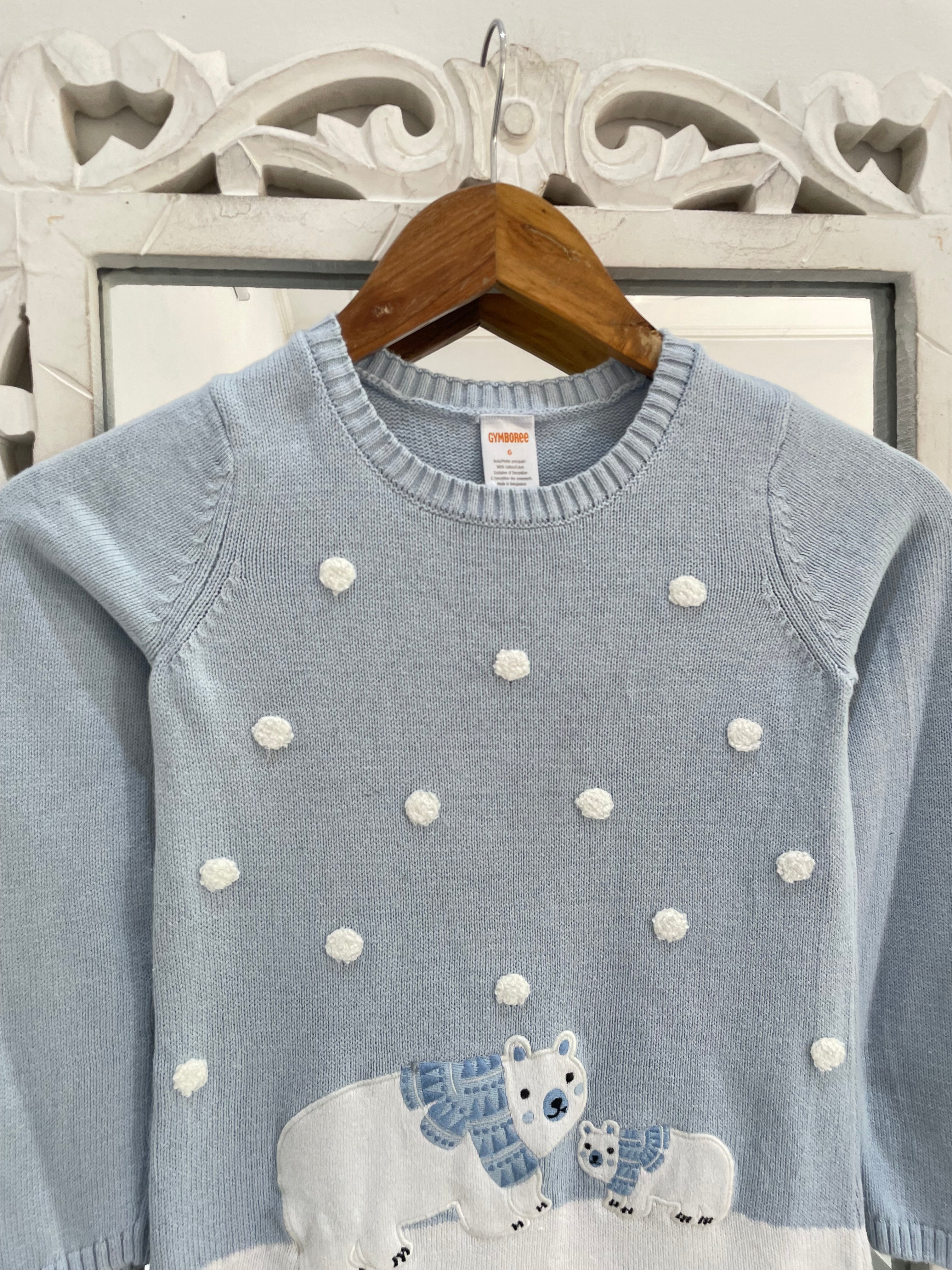 Kids Embroidered Sweater-Bust 26 - Image 2