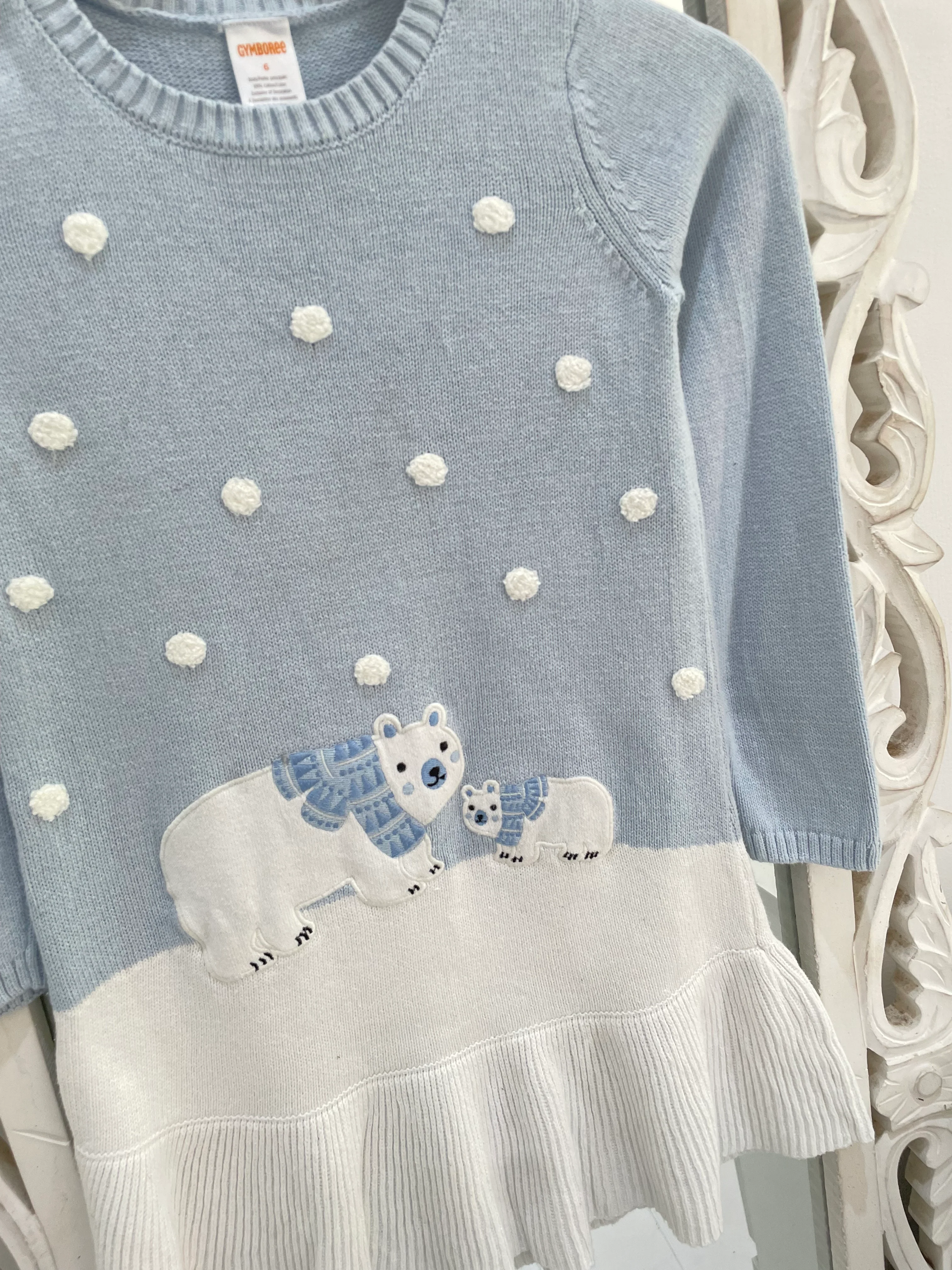 Kids Embroidered Sweater-Bust 26 - Image 3