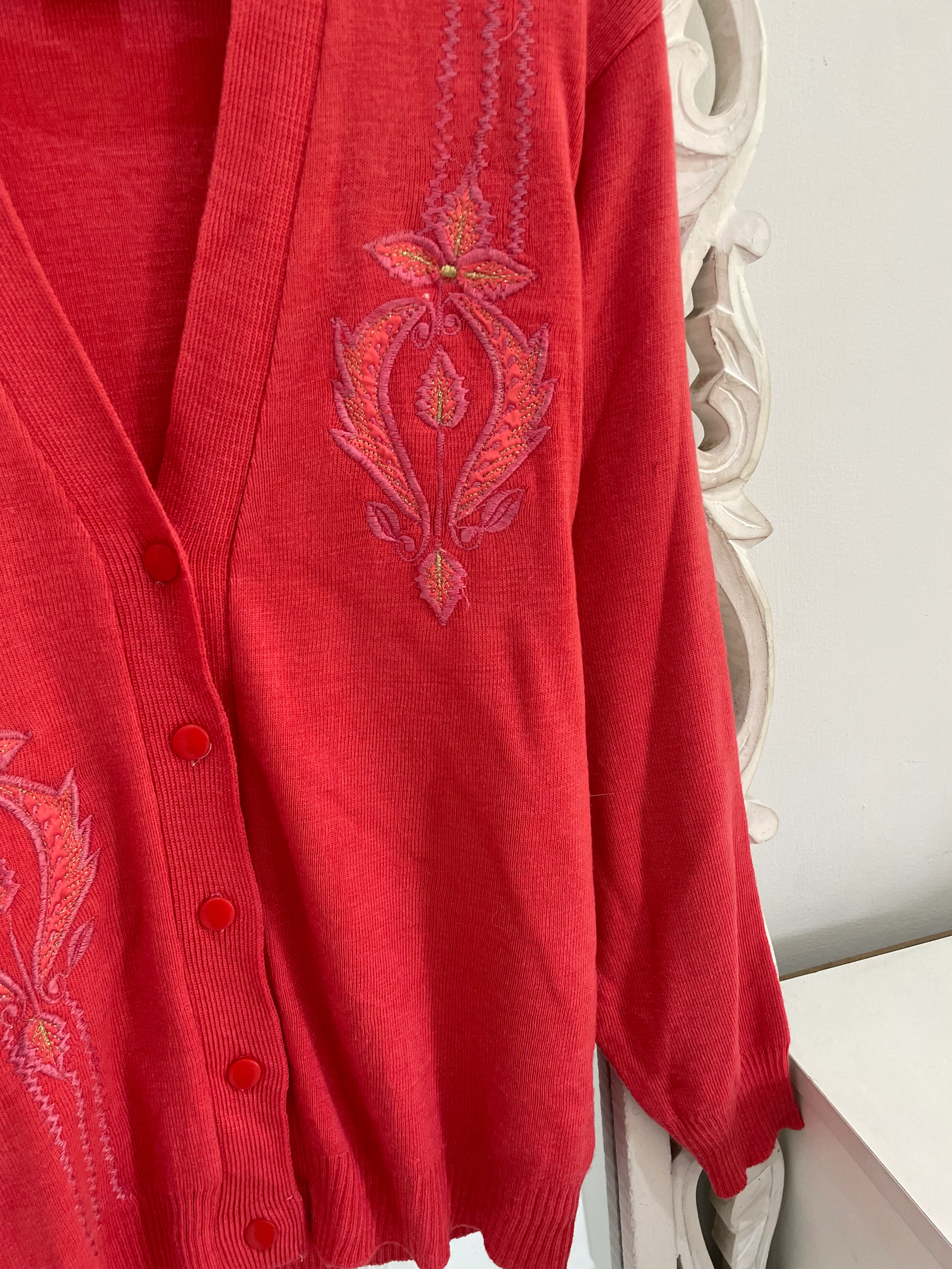 Embroidered Sweater-Bust 38 - Image 2