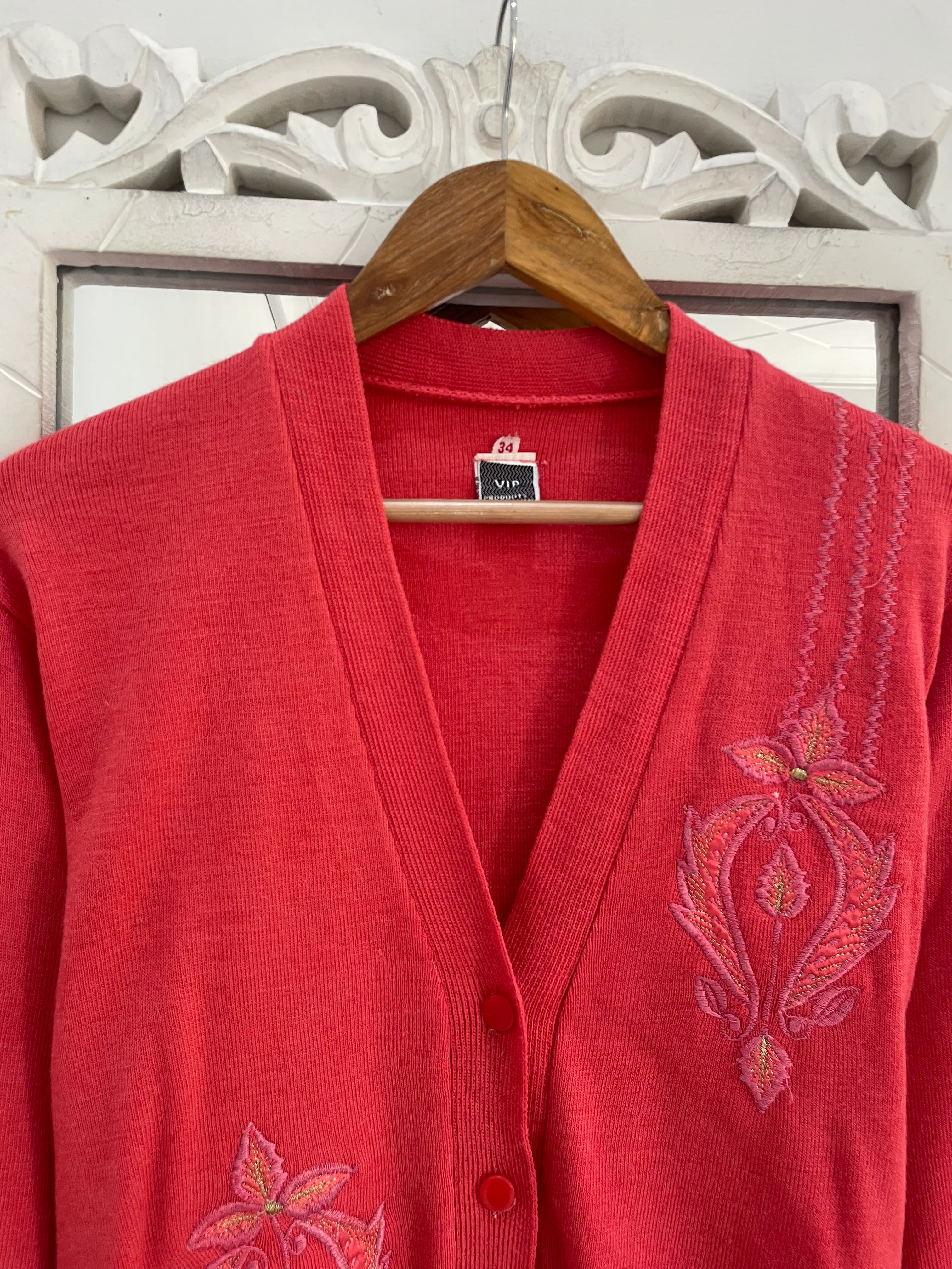 Embroidered Sweater-Bust 38 - Image 3