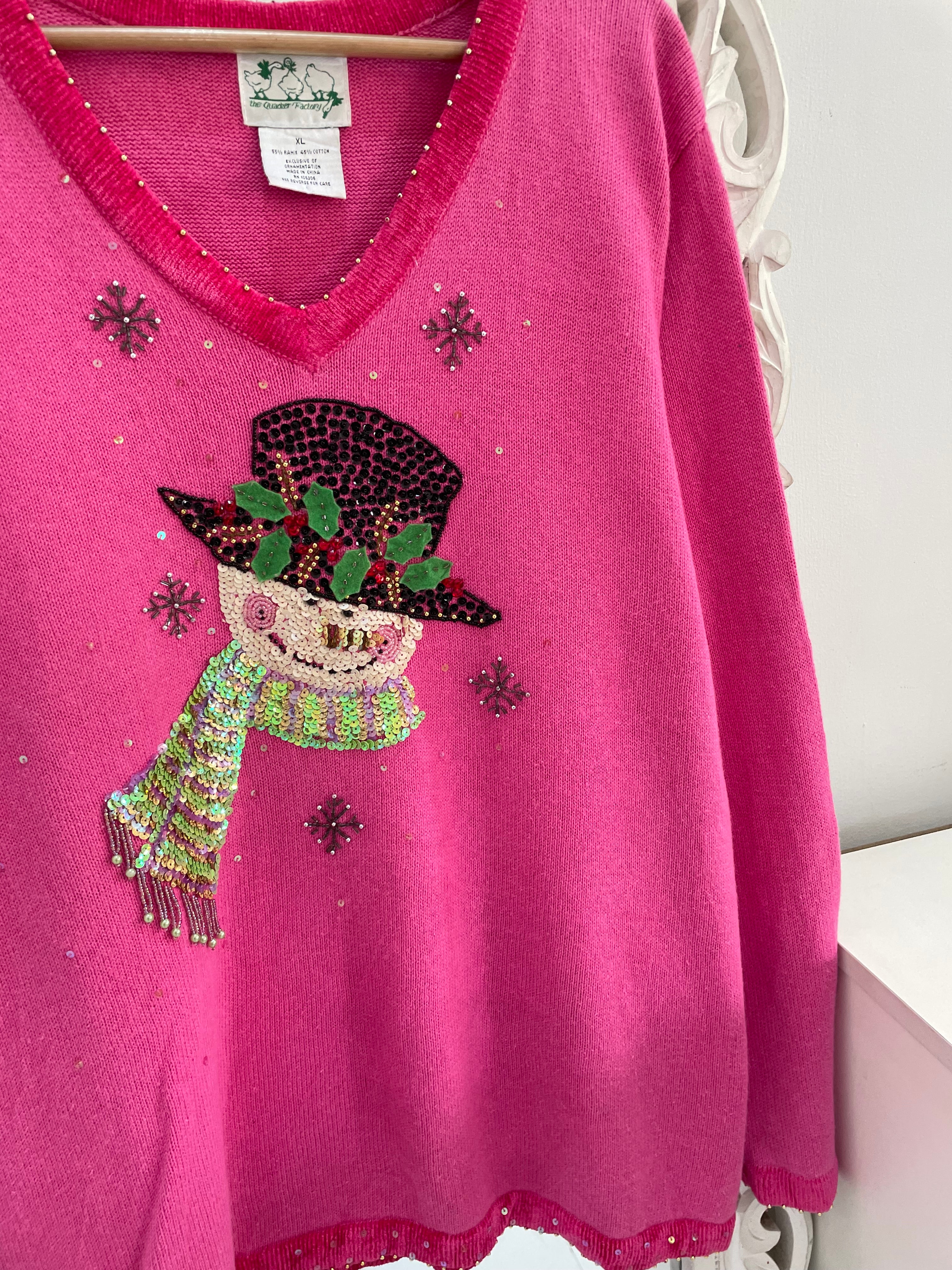 The Quacker Factory Embroidered Sweater-Bust 48 - Image 2